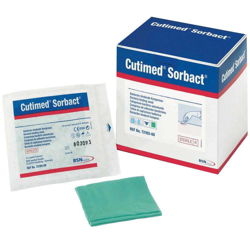Cutimed Sorbact Tamponaden 2x50 cm 20 St