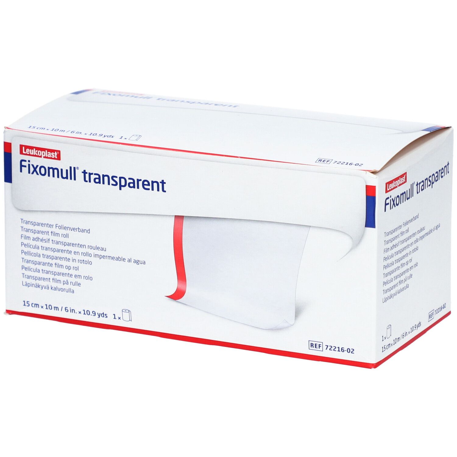 Fixomull® transparent 15 cm x 10 m
