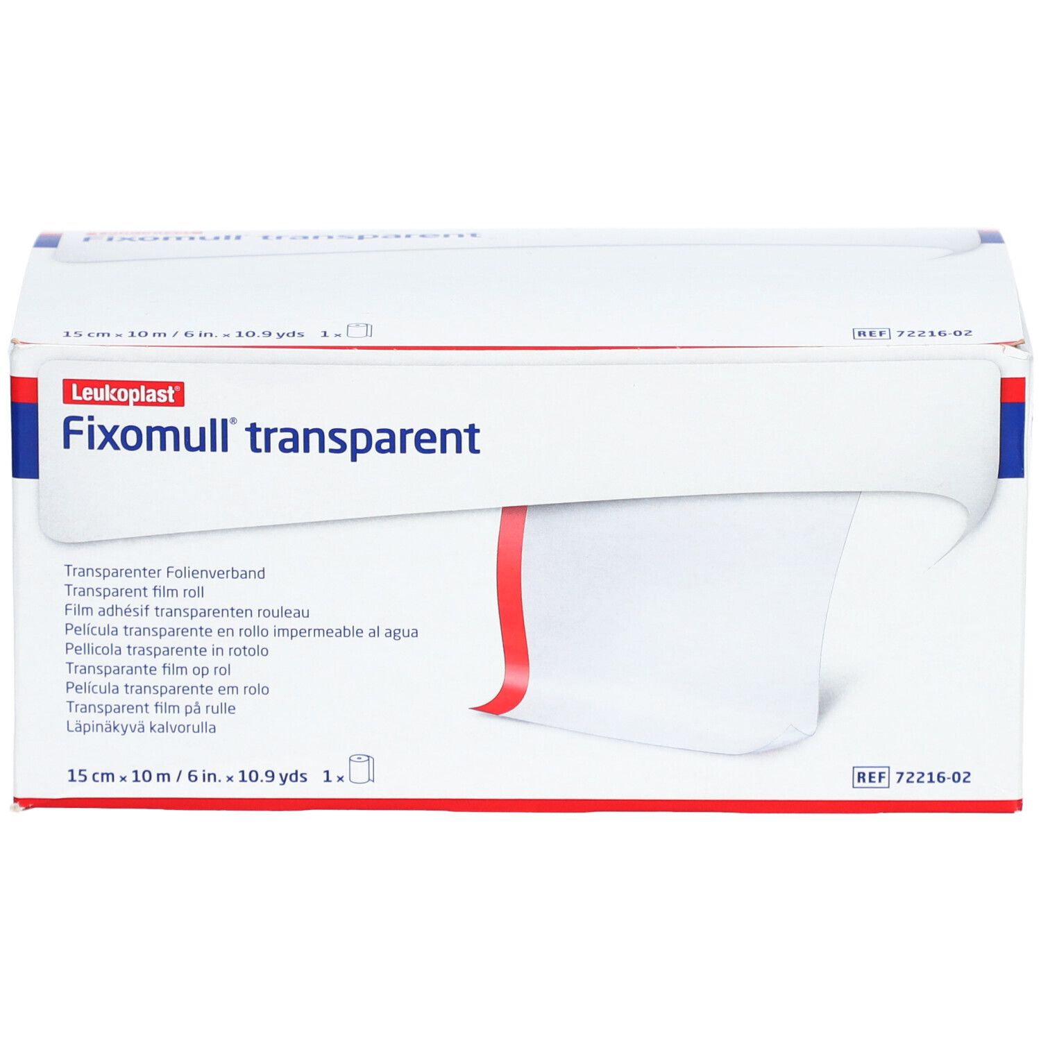 Fixomull® transparent 15 cm x 10 m