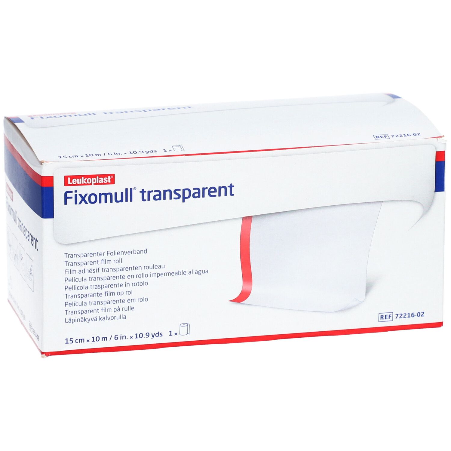 Fixomull® transparent 15 cm x 10 m