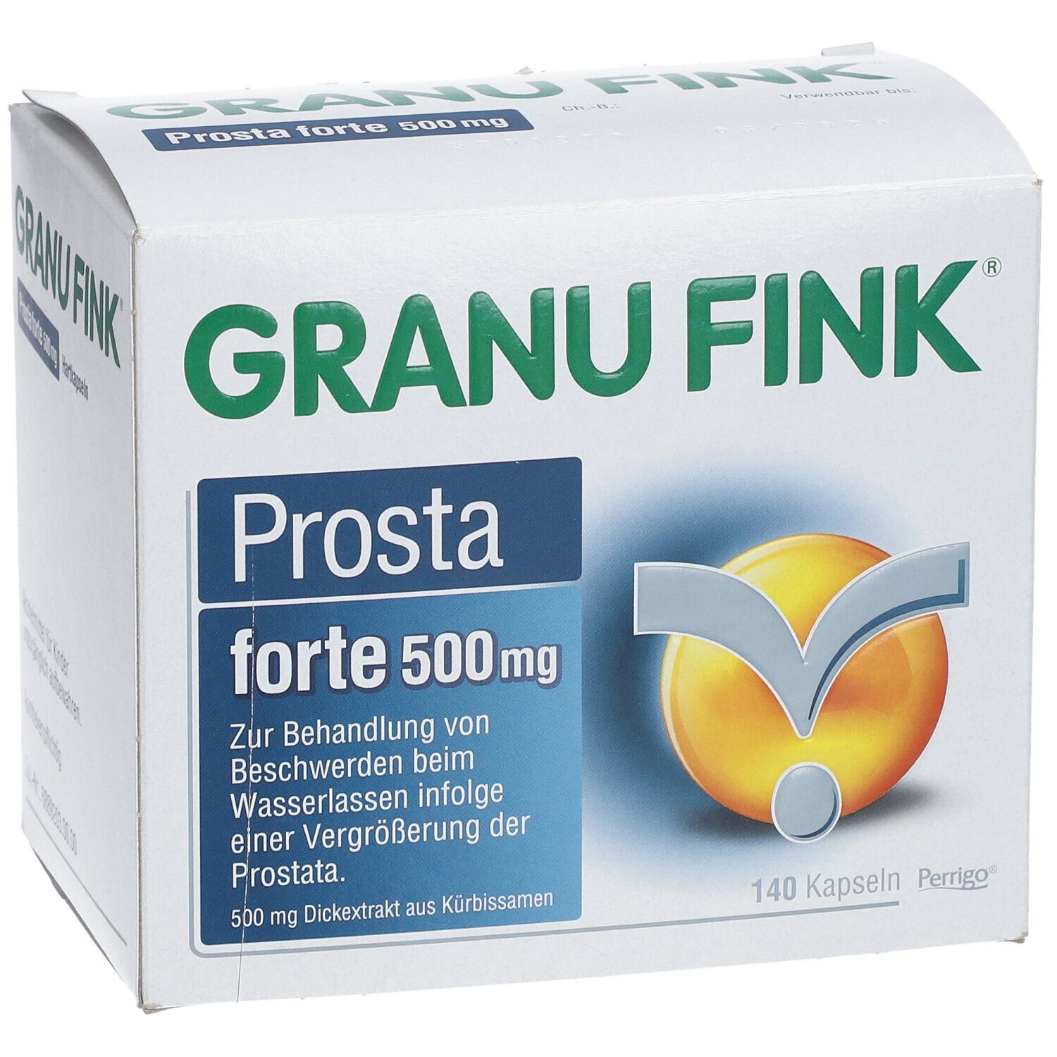 GRANU FINK® Prosta forte 500 mg – Jetzt 7€ Cashback sichern