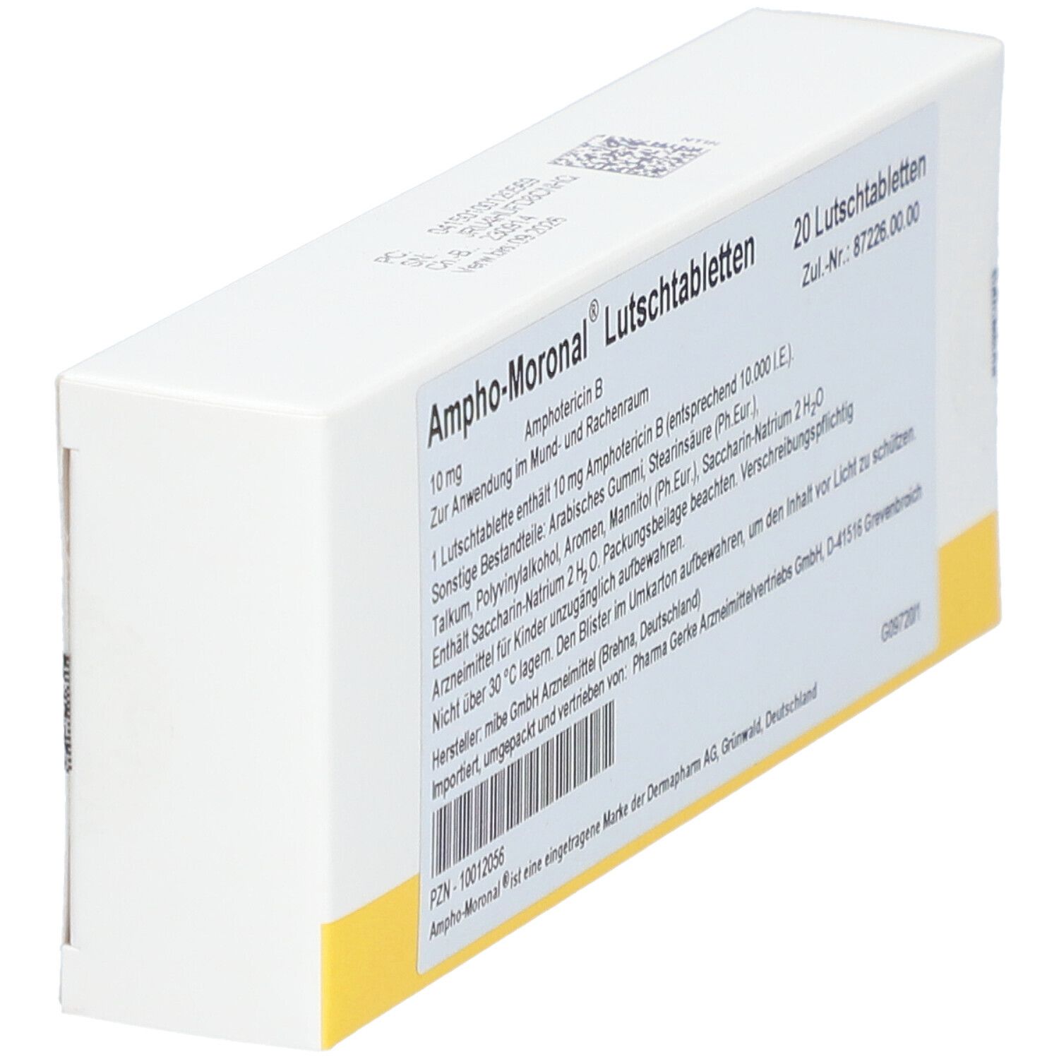 AMPHO-MORONAL Lutschtabletten 10 mg
