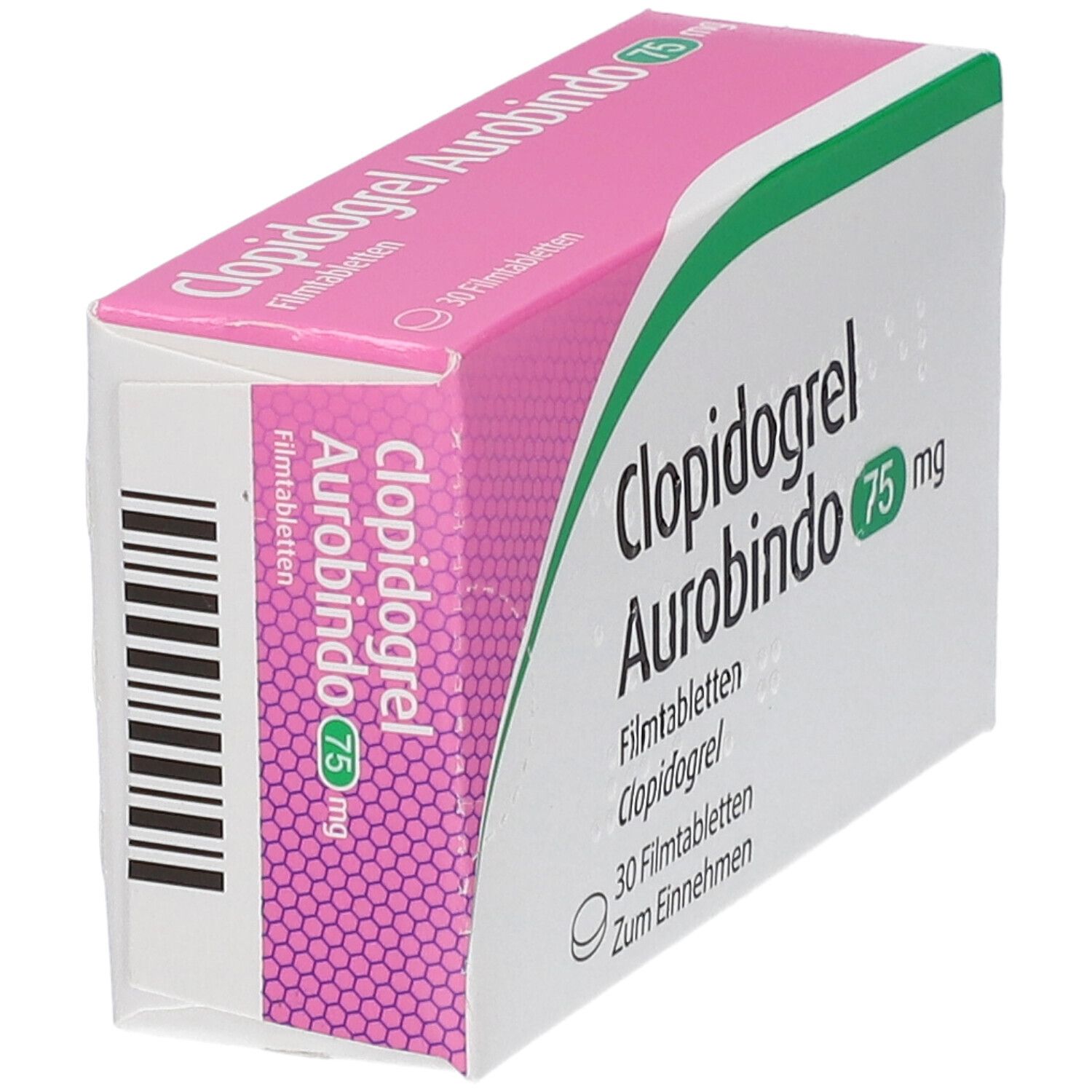 Clopidogrel Aurobindo 75 mg Filmtabletten 30 St