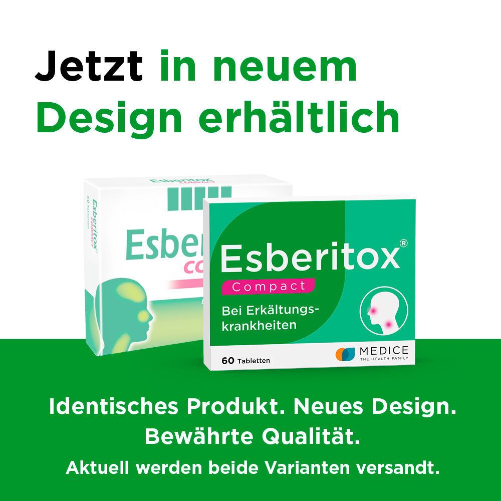 Esberitox COMPACT Tabletten bei Erkältungskrankheiten