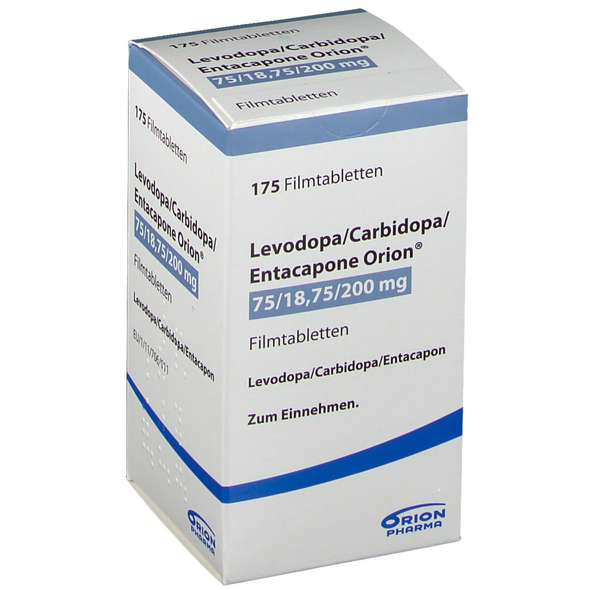Levodopa/Carbidopa/Entacapone Orion® 75 mg/18,75 mg/200 mg