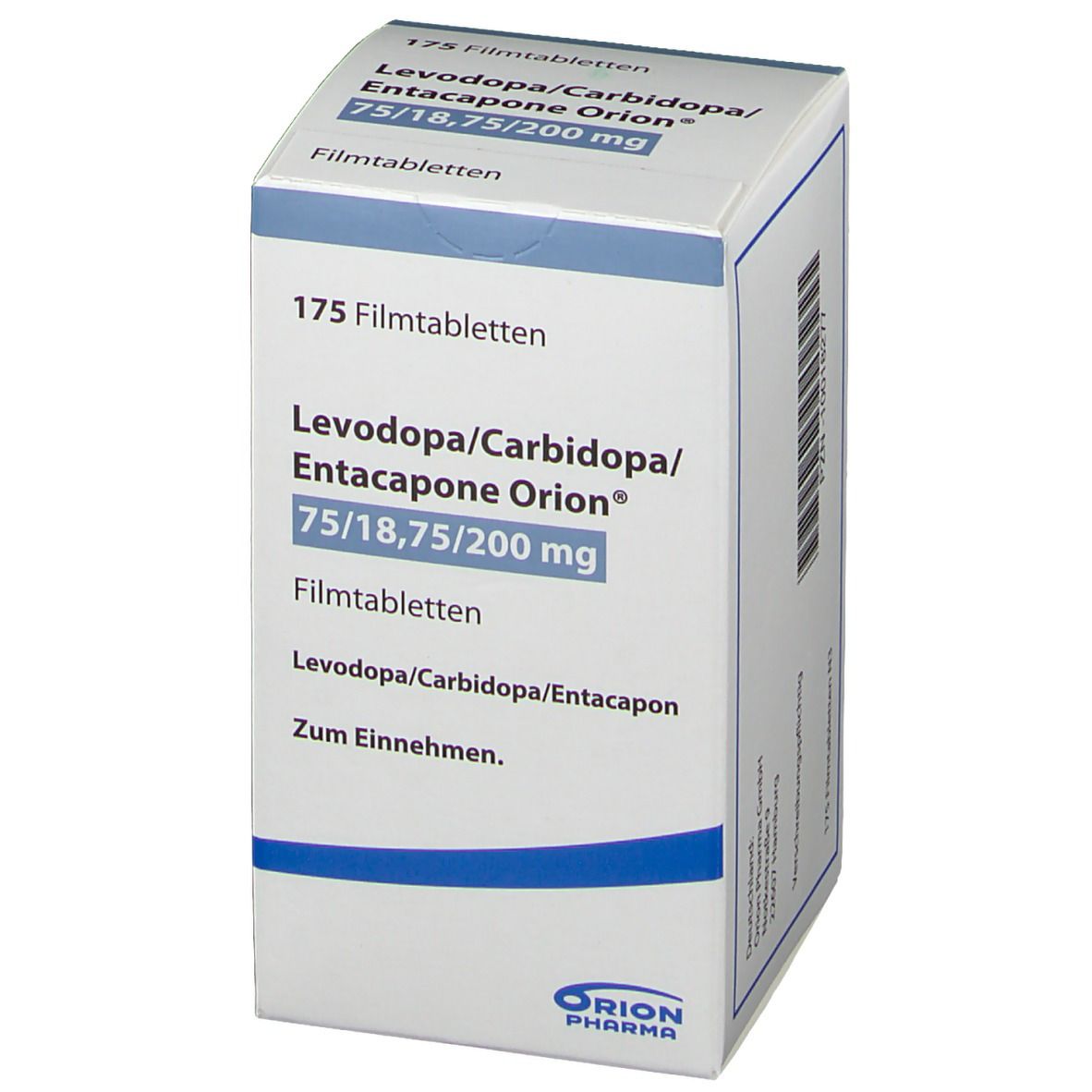 Levodopa/Carbidopa/Entacapone Orion® 75 mg/18,75 mg/200 mg