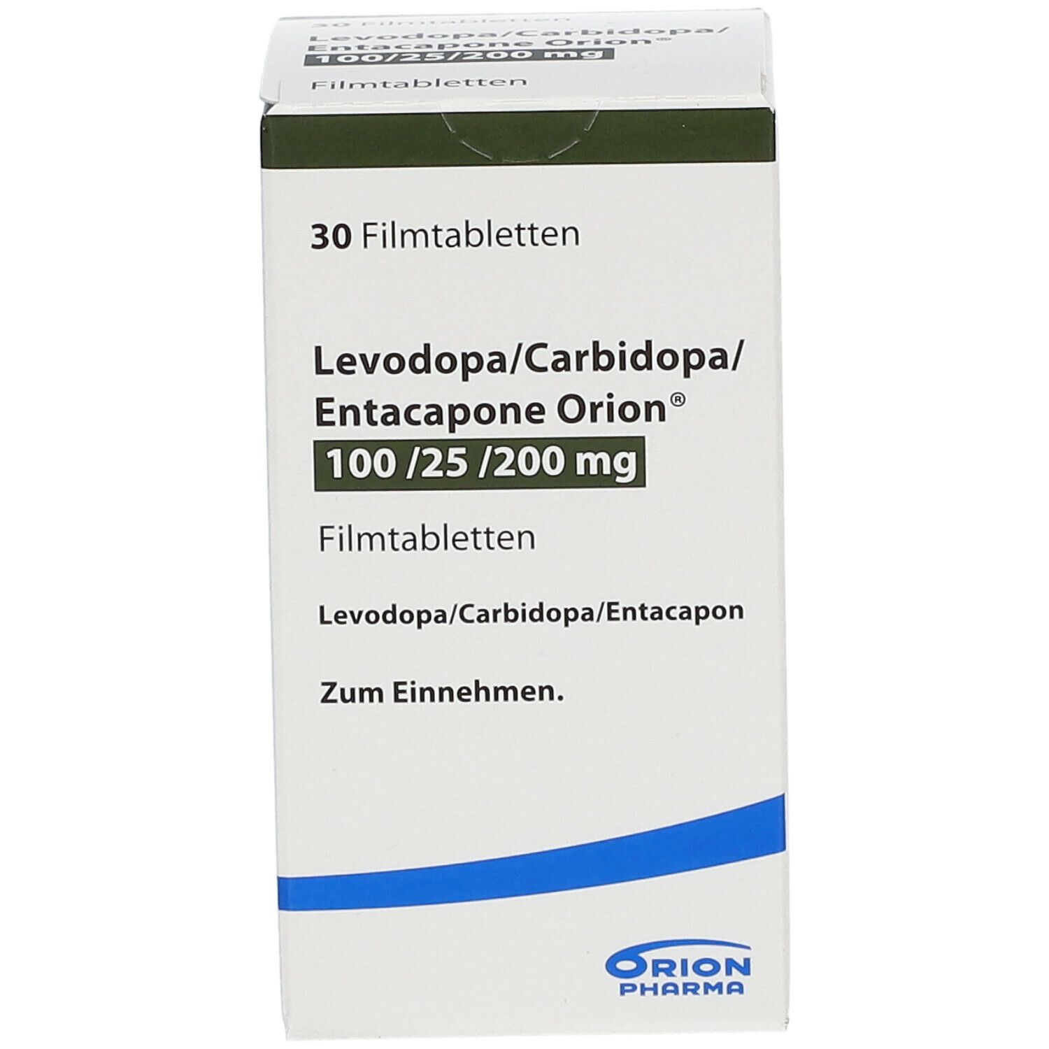 Levodoba/Carbidopa/Entacapone Orion® 100 mg/25 mg/200 mg