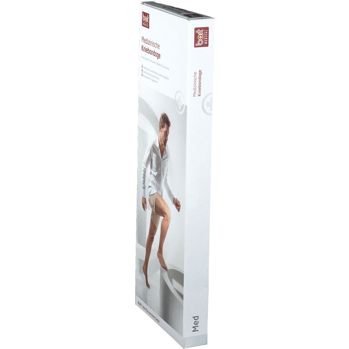 BORT activemed Kniebandage Gr. L silber