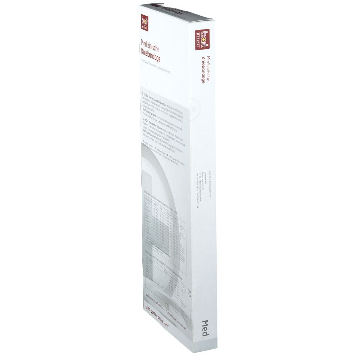 BORT activemed Kniebandage Gr. L silber
