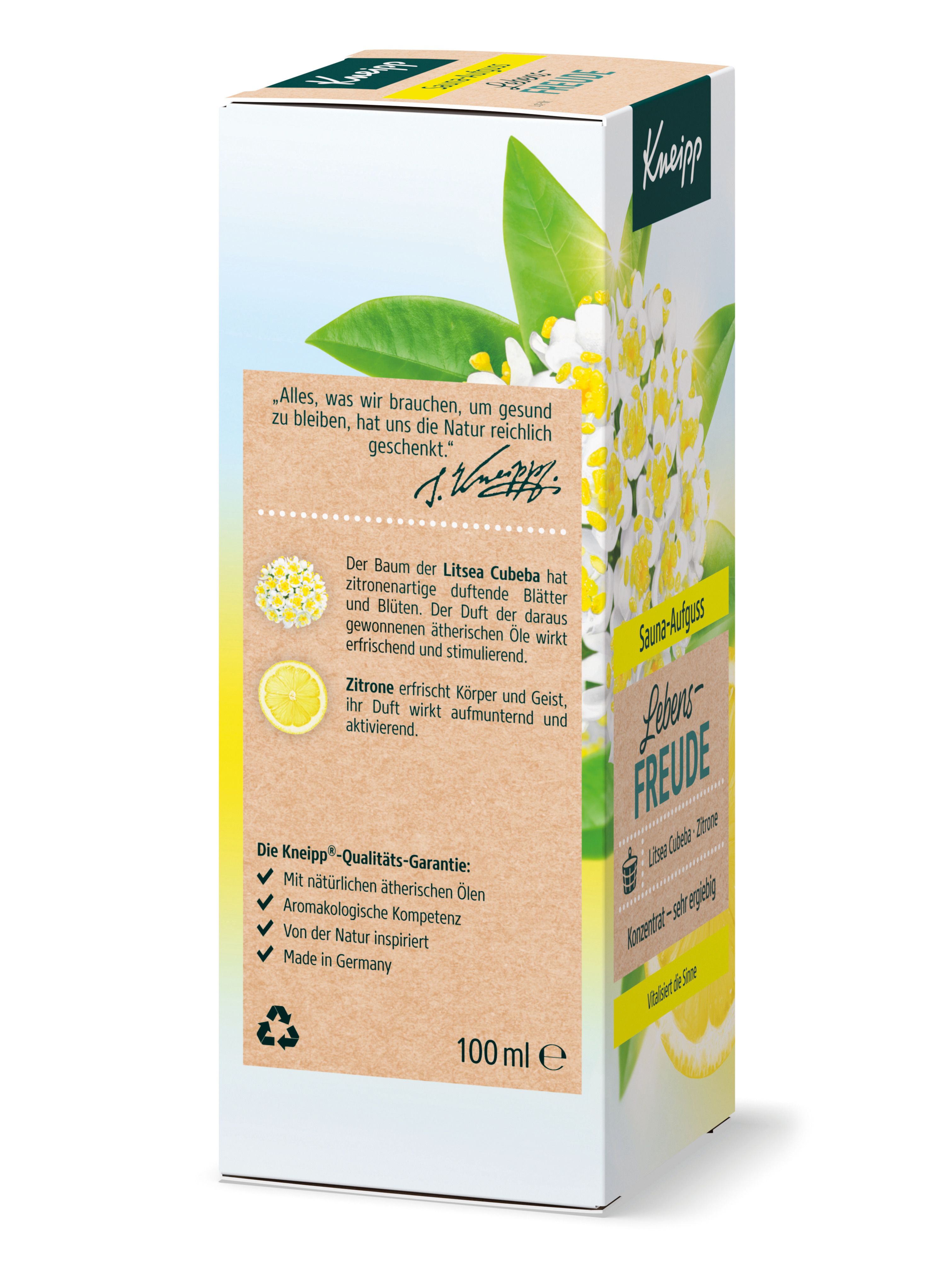 Kneipp® SAUNA-AUFGUSS Lebensfreude