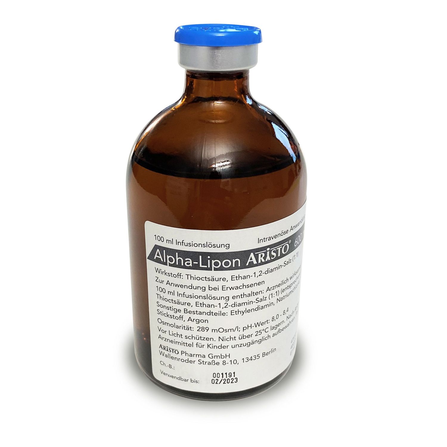 Alpha-Lipon Aristo® 600 mg Infusionslösung