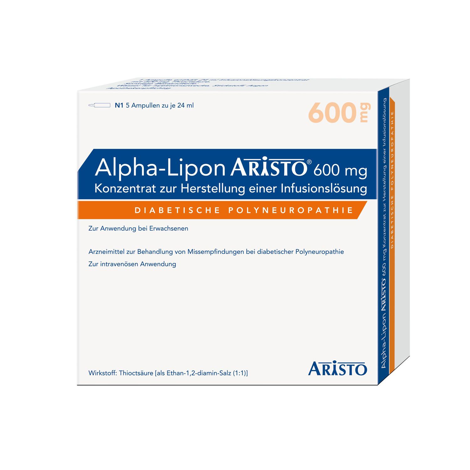 Alpha Lipon Aristo® 600 mg Ampullen