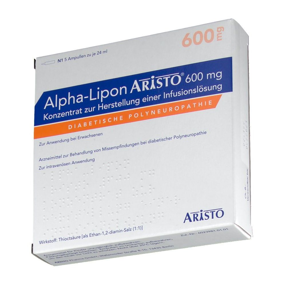 Alpha Lipon Aristo® 600 mg Ampullen