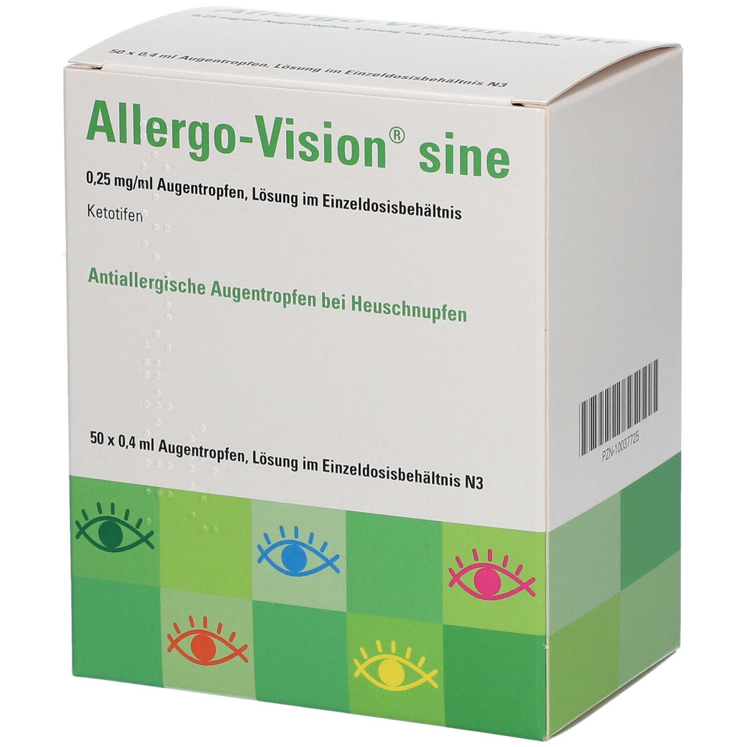 Allergo-Vision® sine 0,25mg/ml im Einzeldosisbehätnis