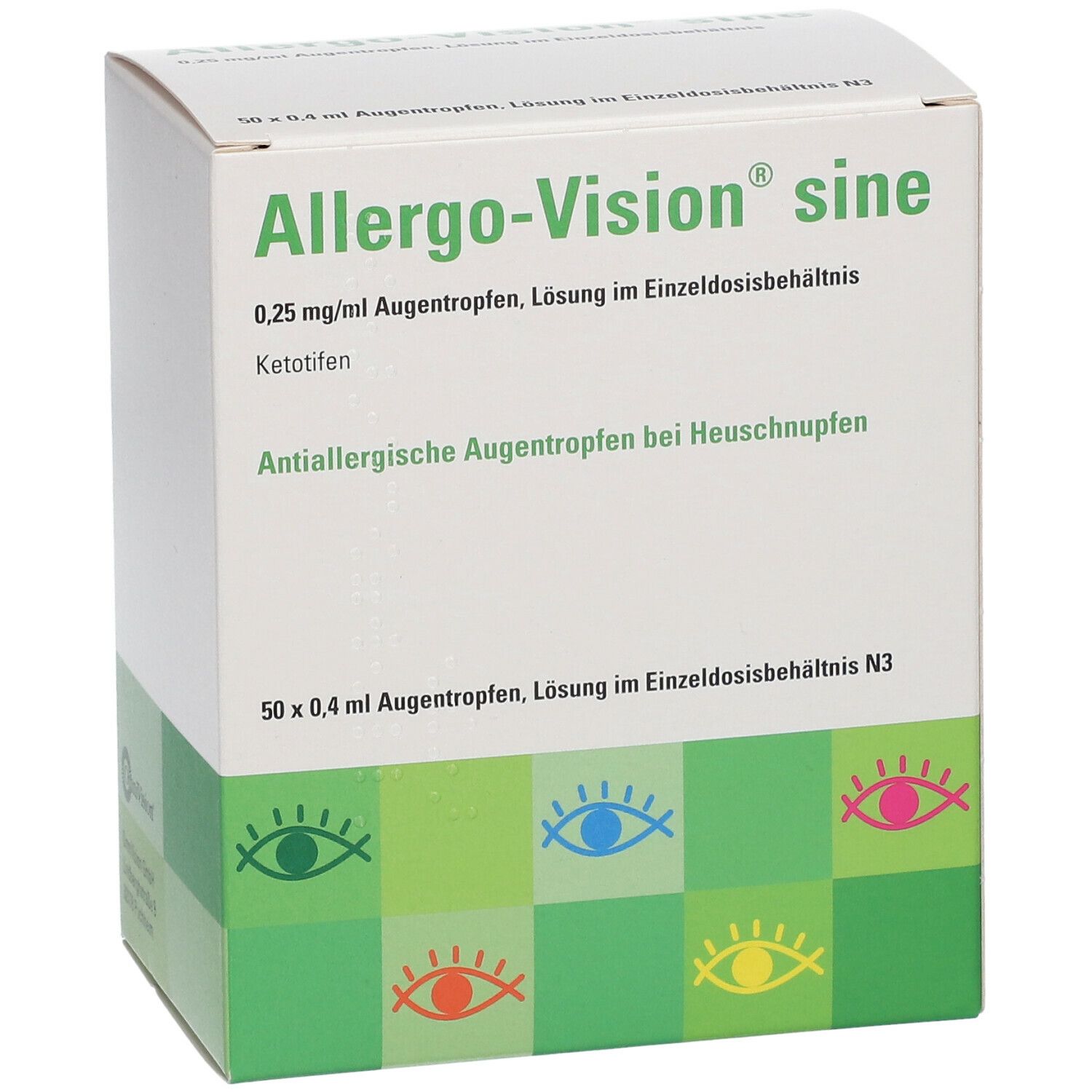 Allergo-Vision® sine 0,25mg/ml im Einzeldosisbehätnis