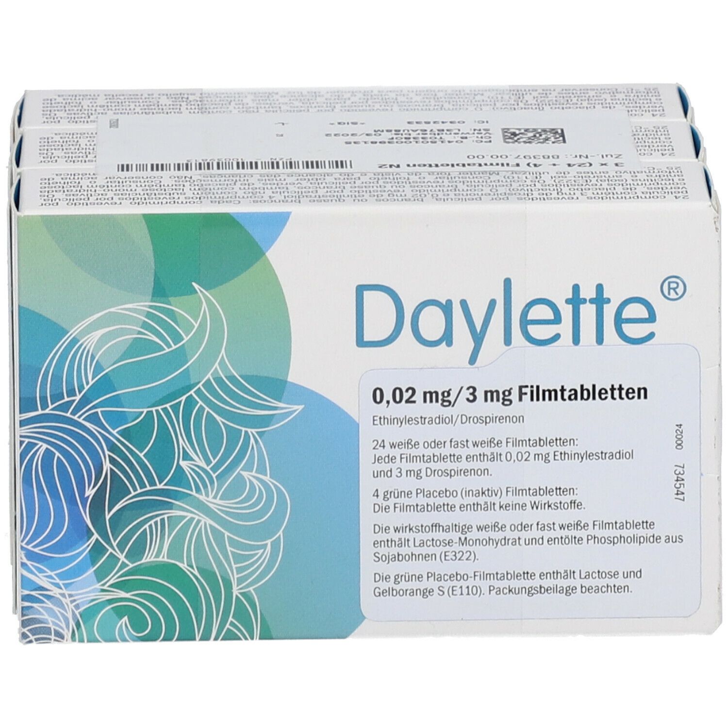 Daylette 0,02 mg/3 mg