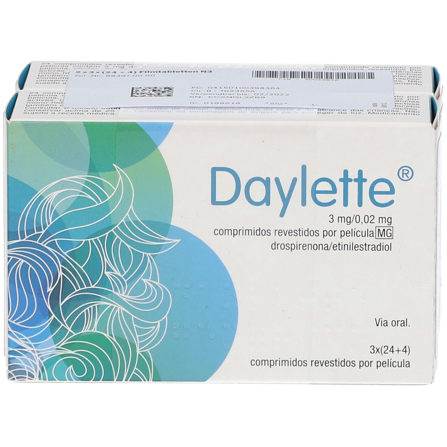 Daylette 0,02 mg/3 mg