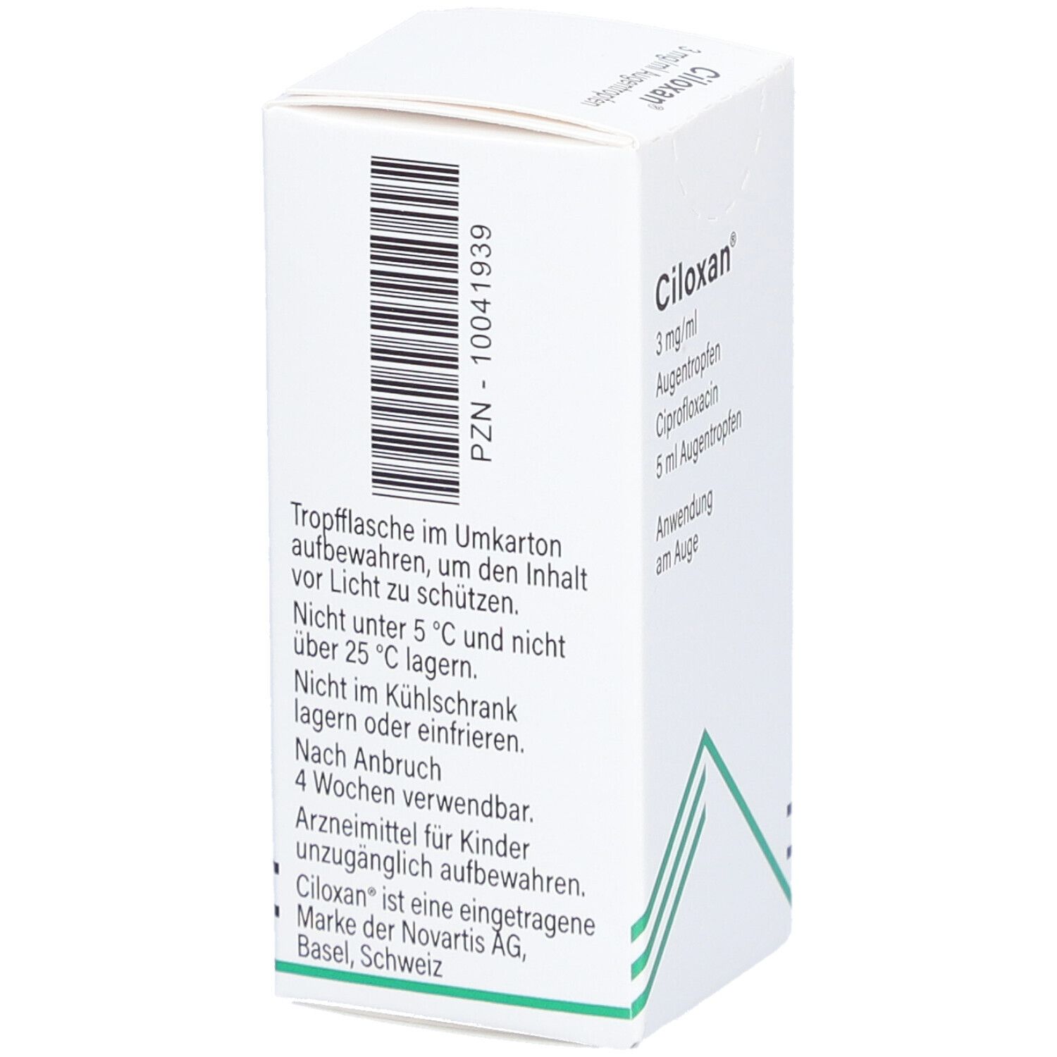 Ciloxan 3 mg/ml Augentropfen 5 ml