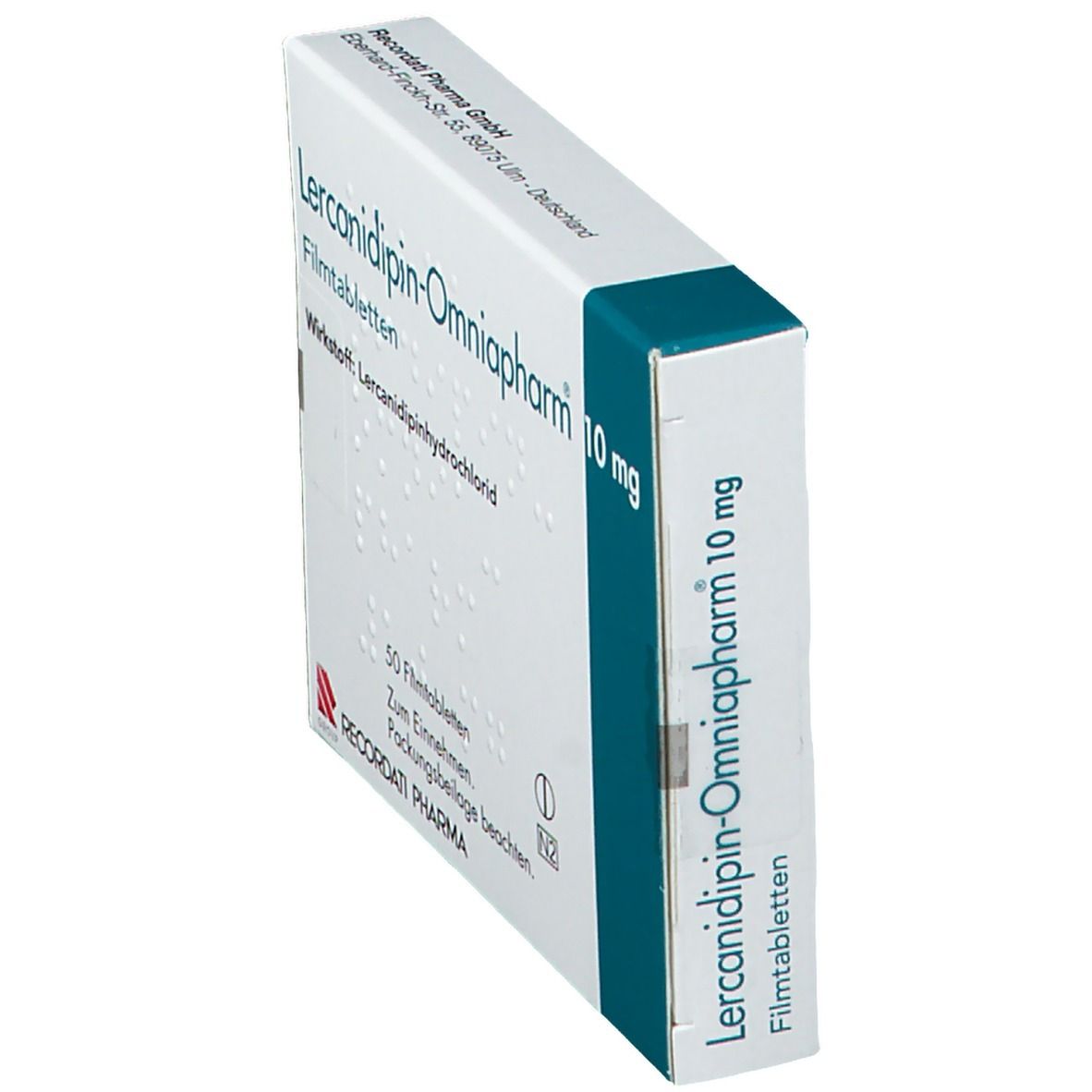 Lercanidipin Omniapharm 10 mg Filmtabletten 50 St