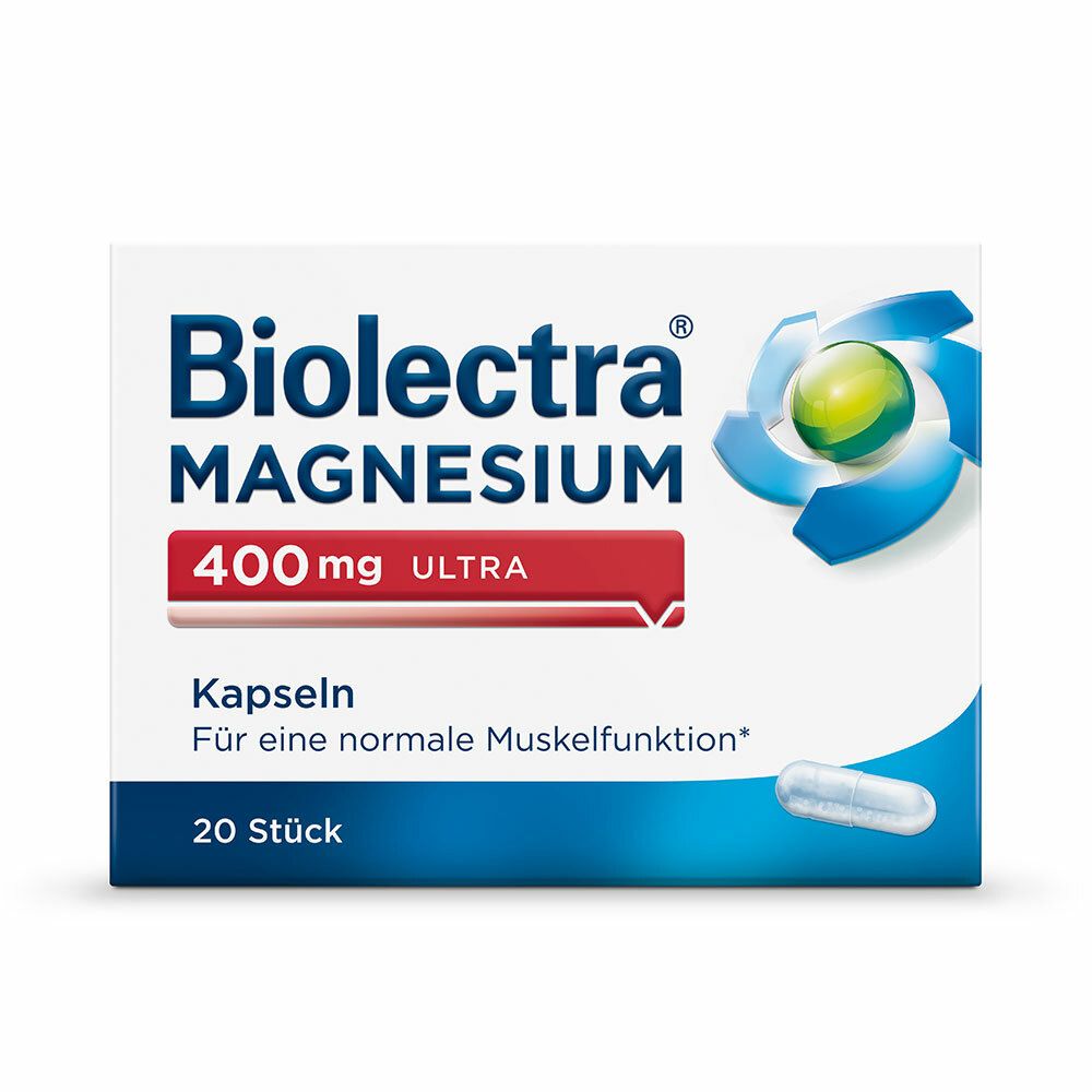 Biolectra® Magnesium 400 mg ultra Kapseln