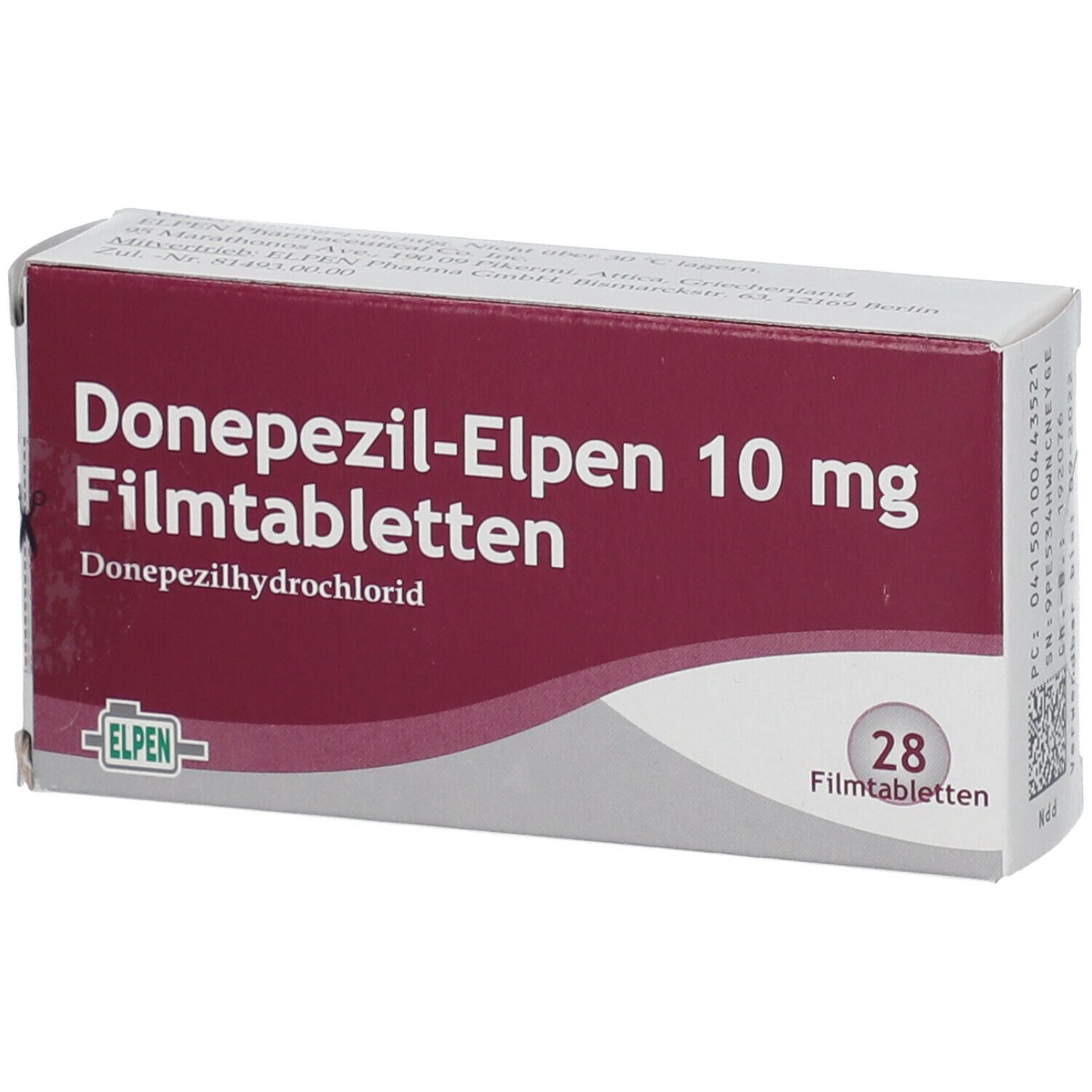 Donezepil-Elpen 10 mg