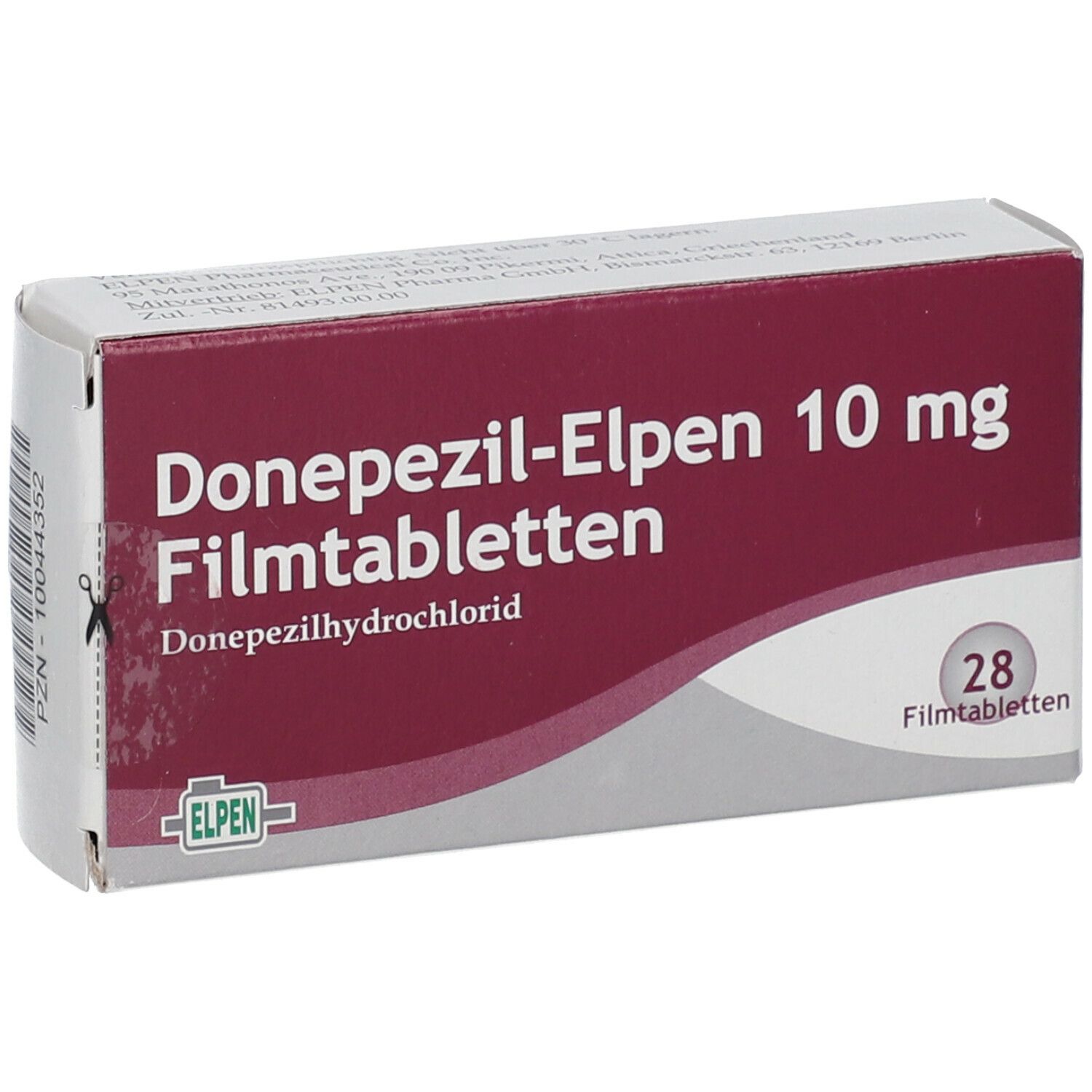 Donezepil-Elpen 10 mg