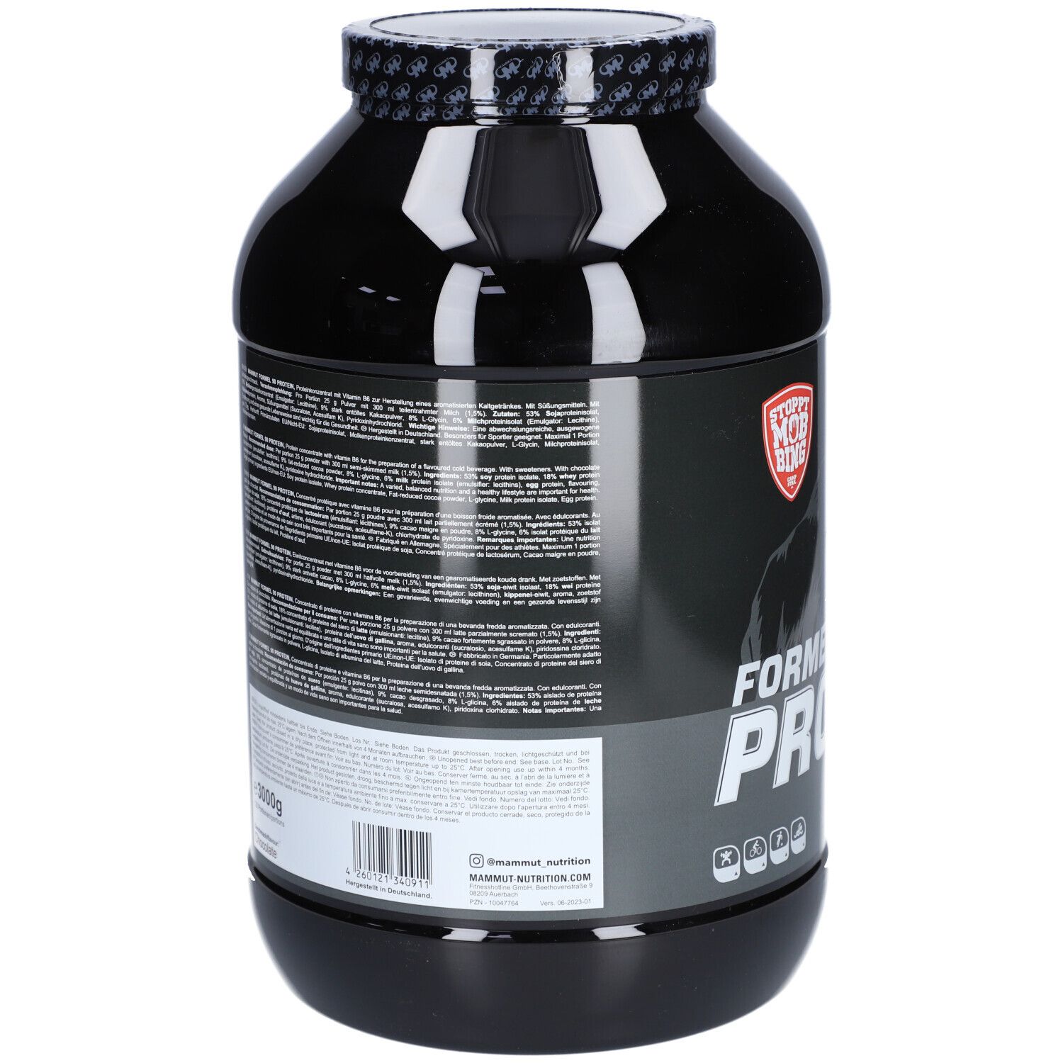 Mammut Formel 90 Protein Schoko Pulver 3000 g