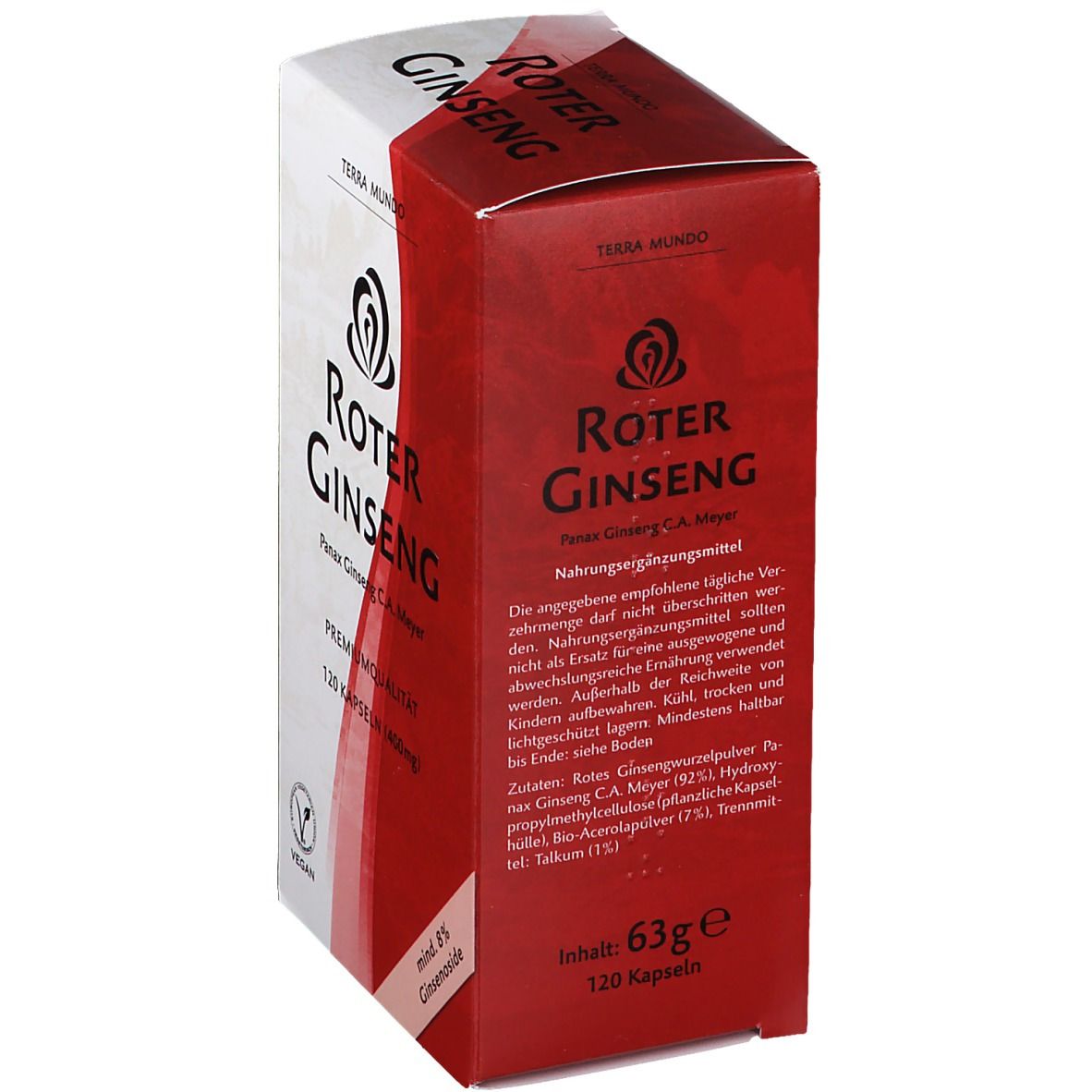 Roter Gingseng Kapseln