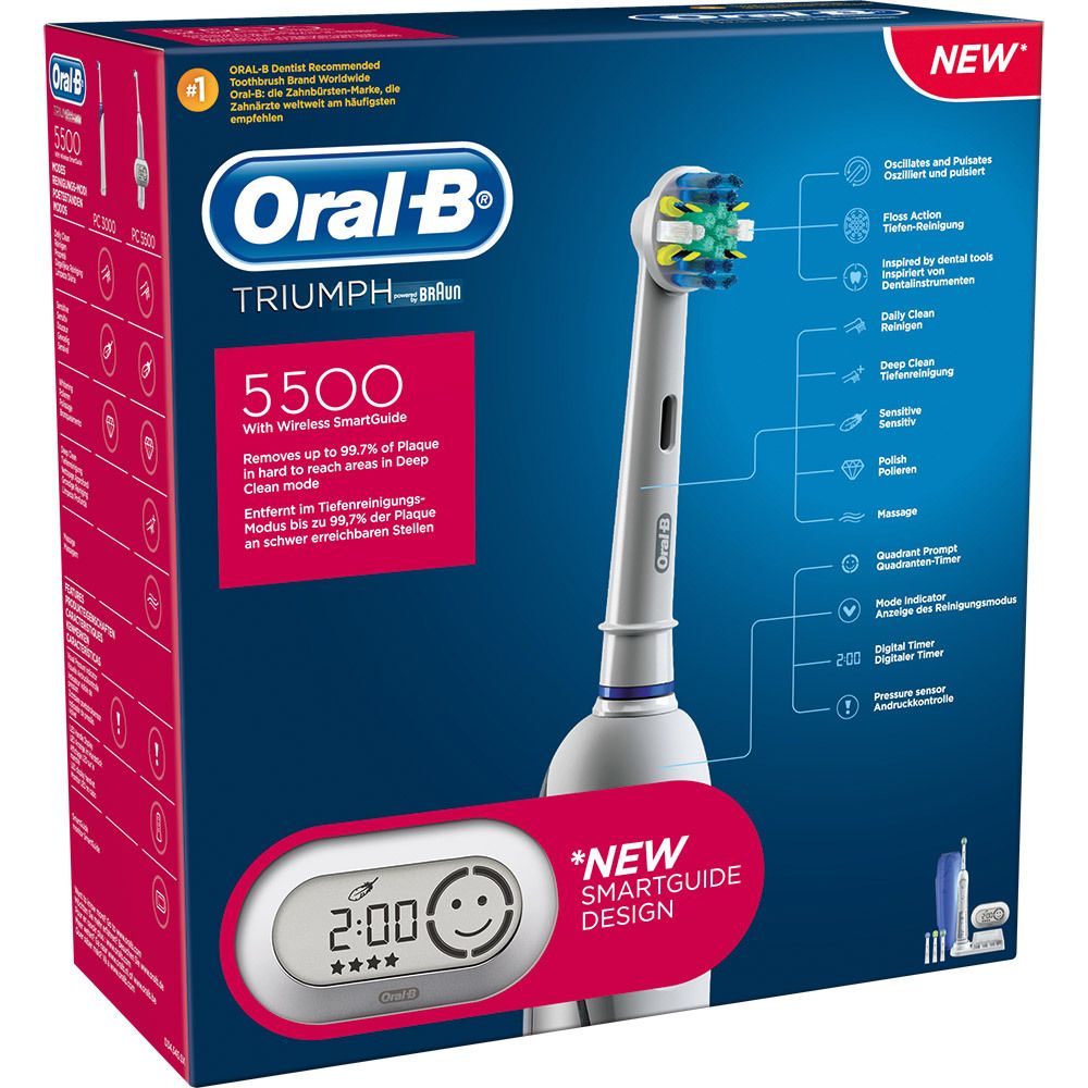 Best Buy: Oral-B Oral-B Triumph Toothbrush with SmartGuide Triumph 9900