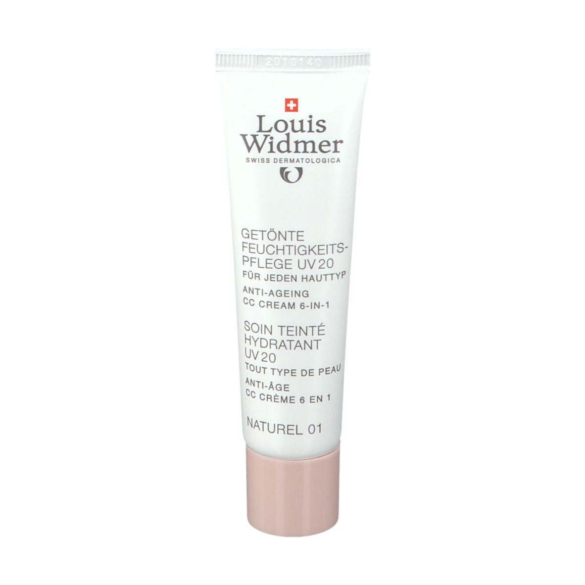 Louis Widmer Getönte Feuchtigkeitspflege UV 20 CC Cream Naturel leicht parfümiert
