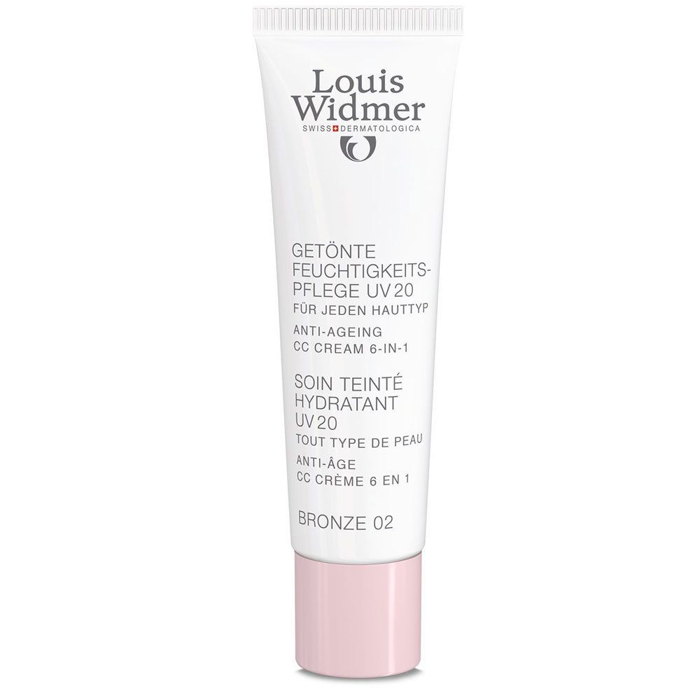 Louis Widmer Getönte Feuchtigkeitspflege UV 20 CC Cream Bronze leicht parfümiert