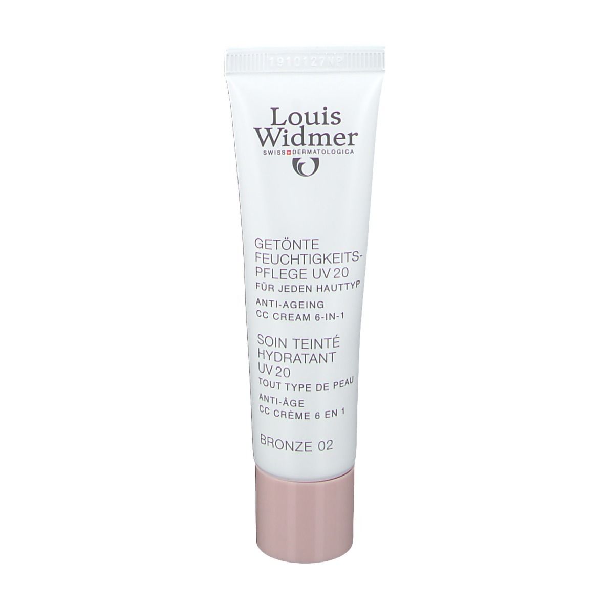 Louis Widmer Getönte Feuchtigkeitspflege UV 20 CC Cream Bronze unparfümiert