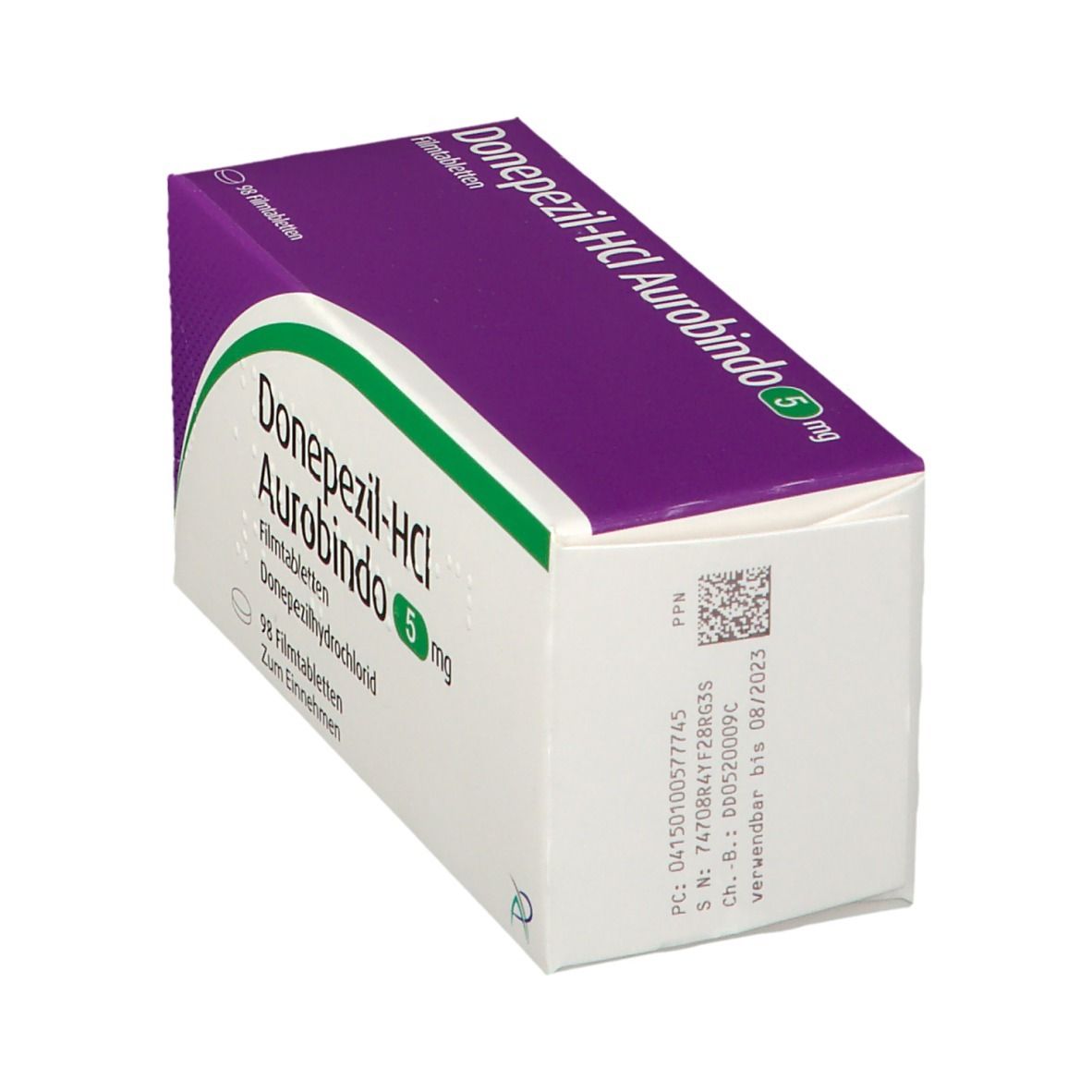 Donepezil-Hcl Aurobindo 5 mg Filmtabletten 98 St