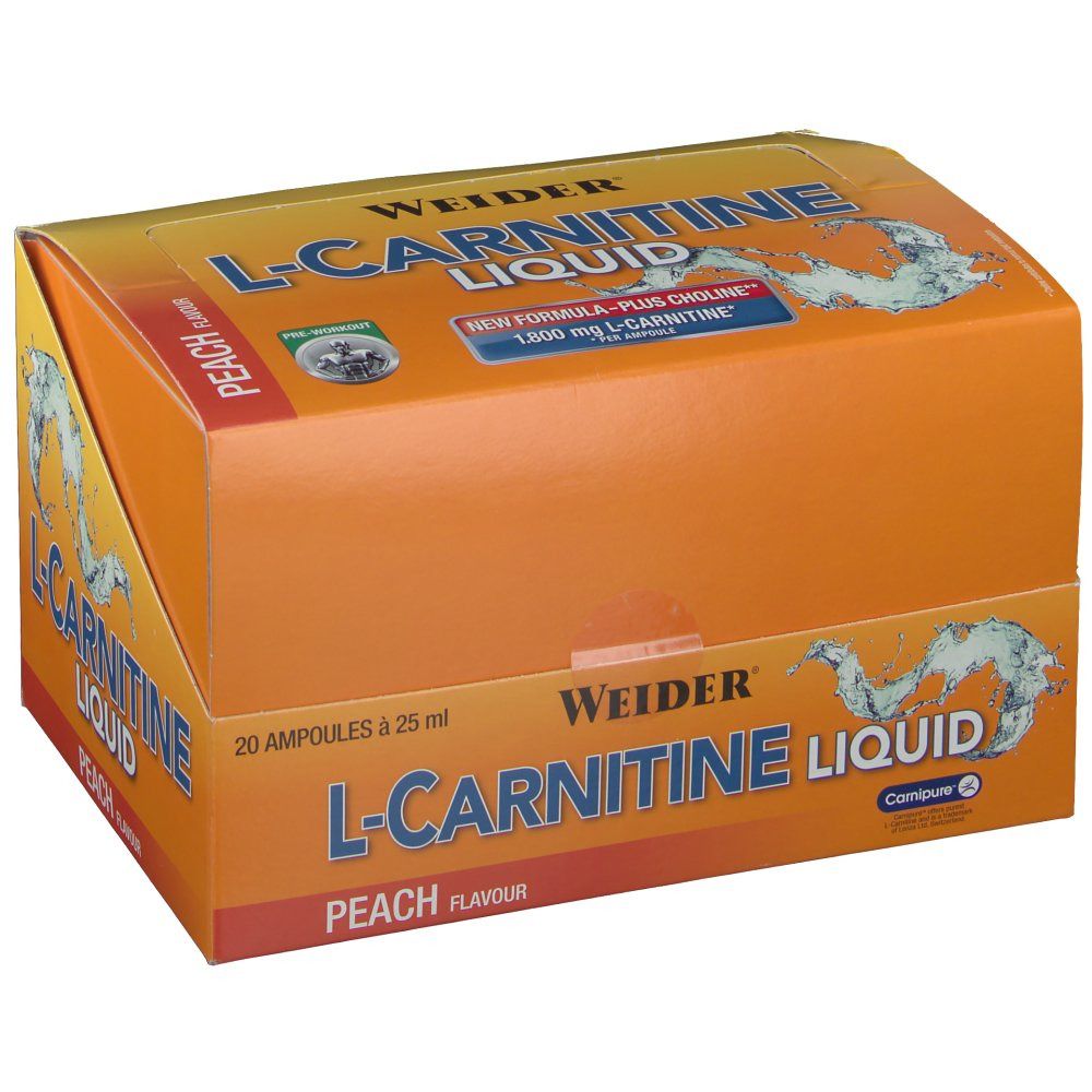 BodyShaper® L-Carnitine Liquide Pêche