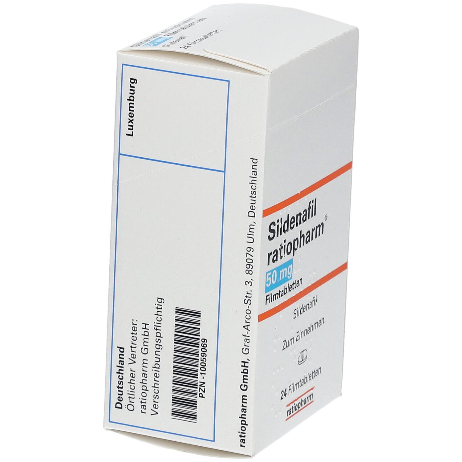 sildenafil 100mg ratiopharm preis