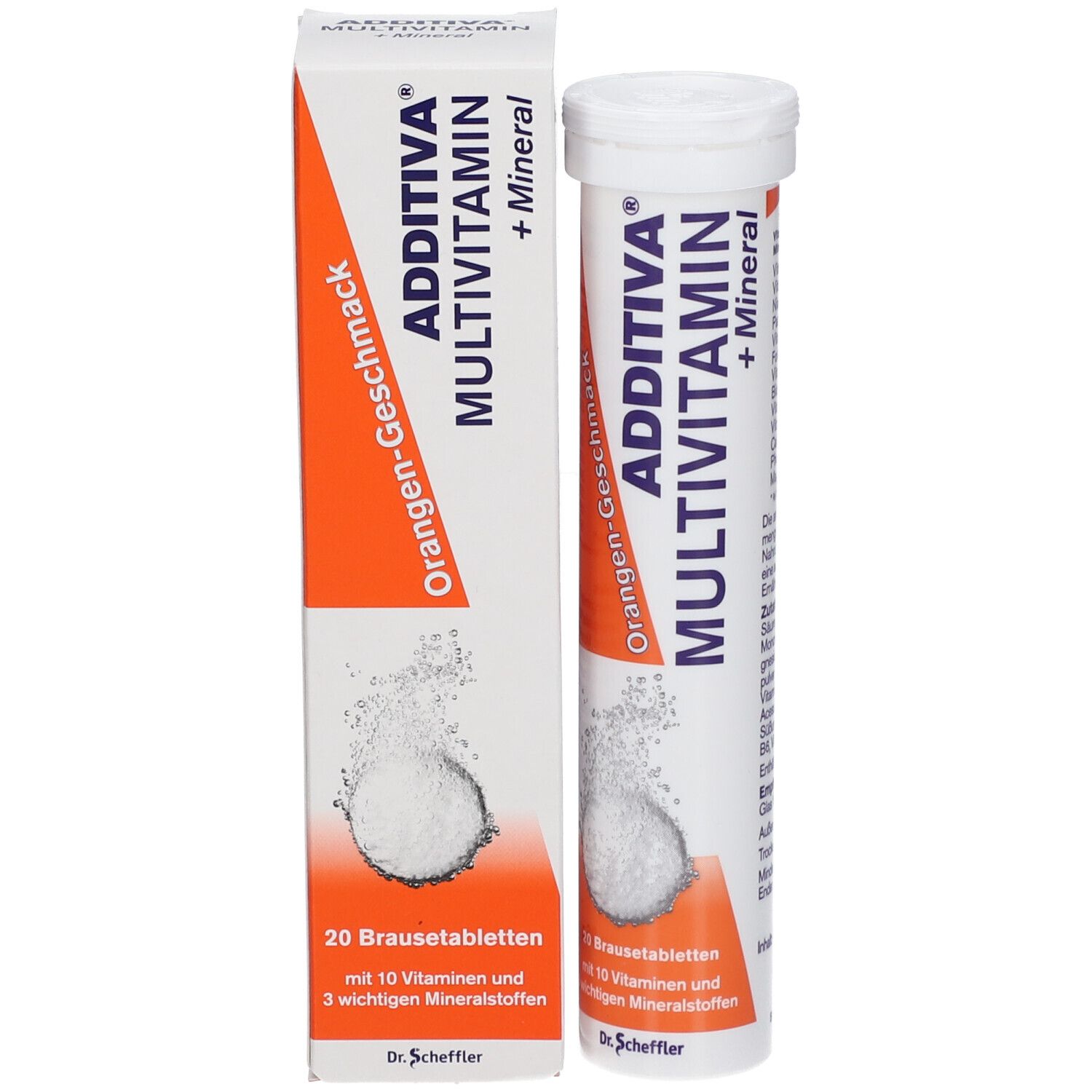 ADDITIVA® Multivitamin + Mineral Orangen-Geschmack