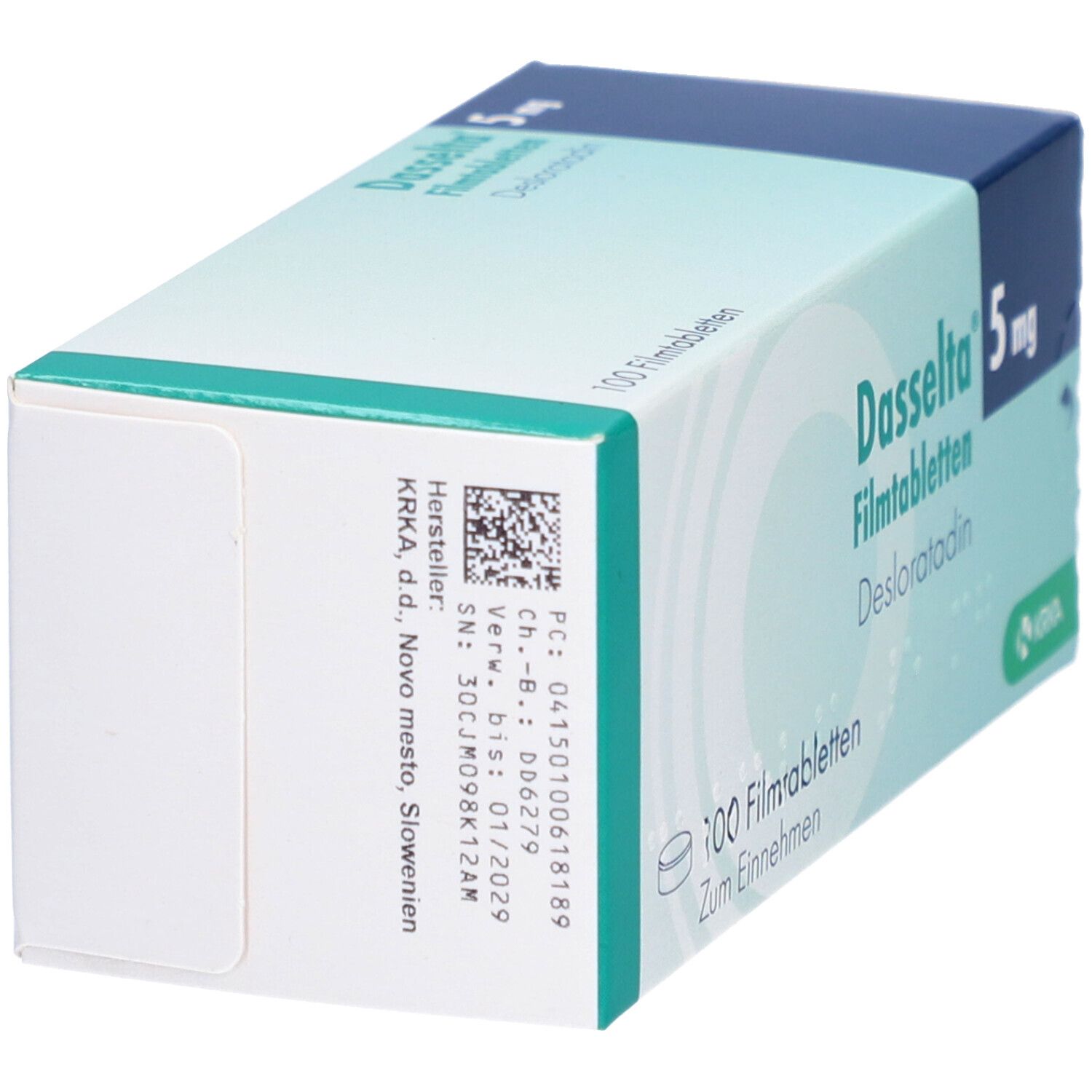 Dasselta 5 mg Filmtabletten 100 St