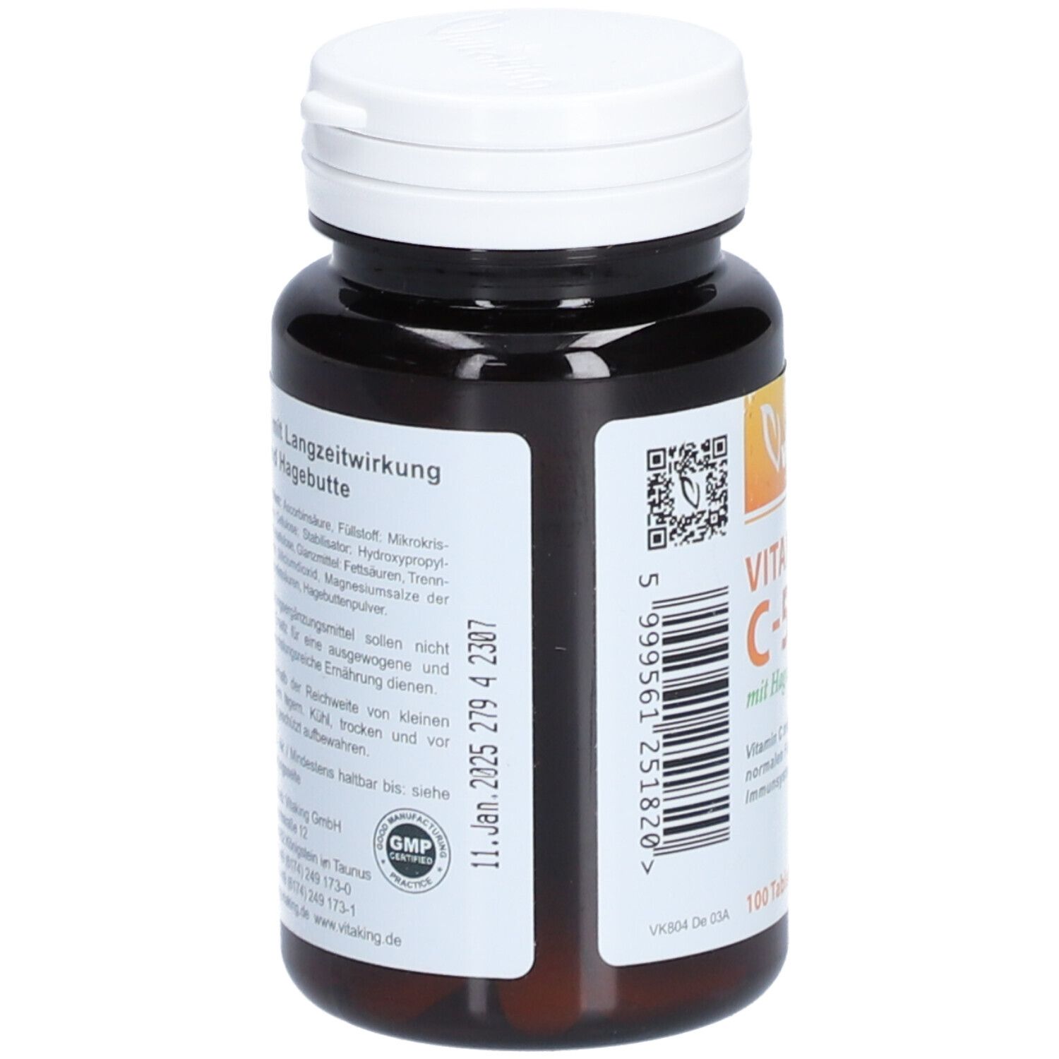 vitaking VITAMIN C 500mg Tabletten mit Hagebutte