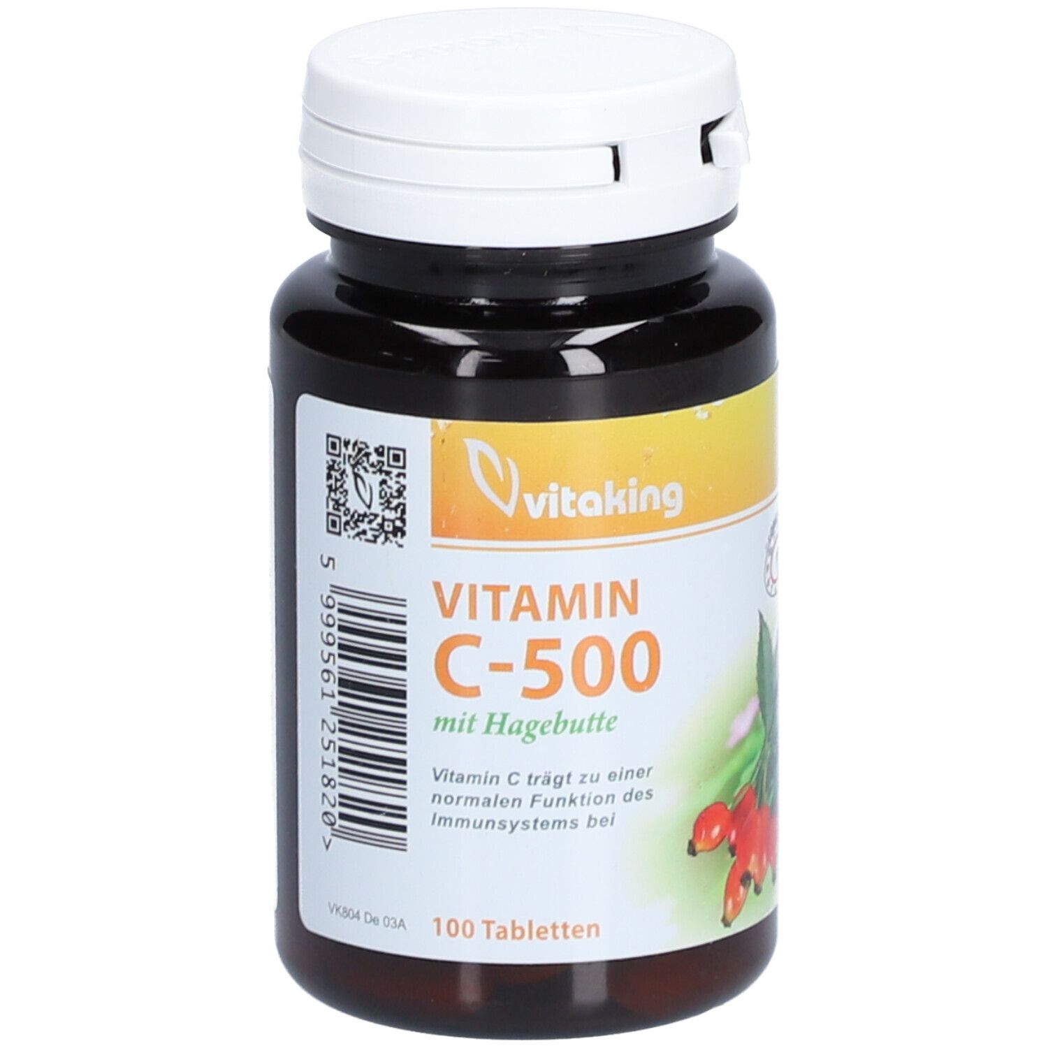 vitaking VITAMIN C 500mg Tabletten mit Hagebutte