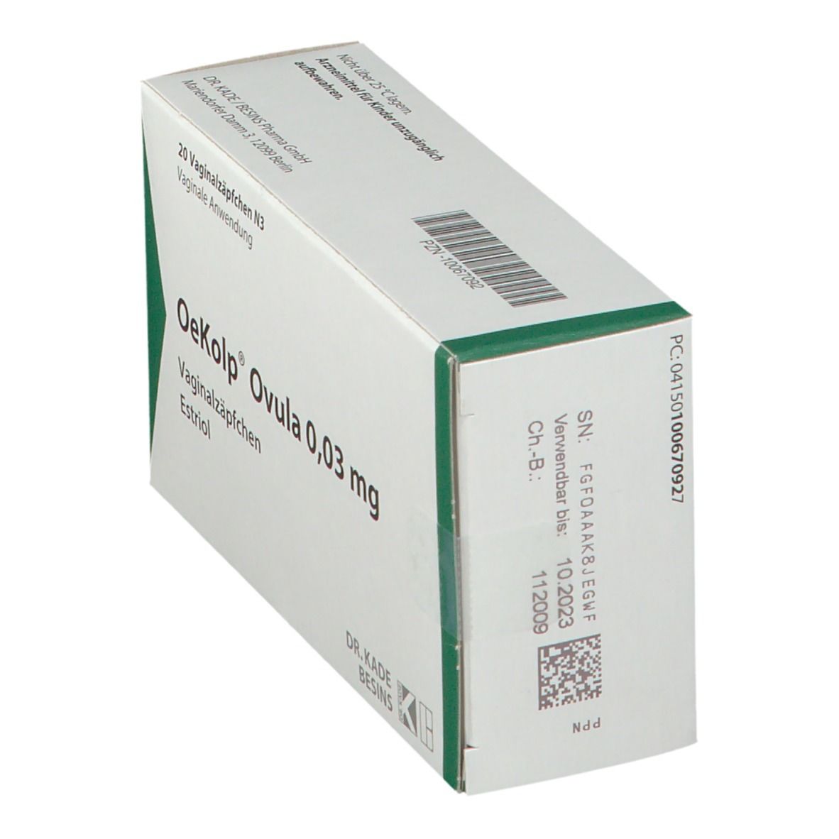 OeKolp® Ovula 0,03 mg
