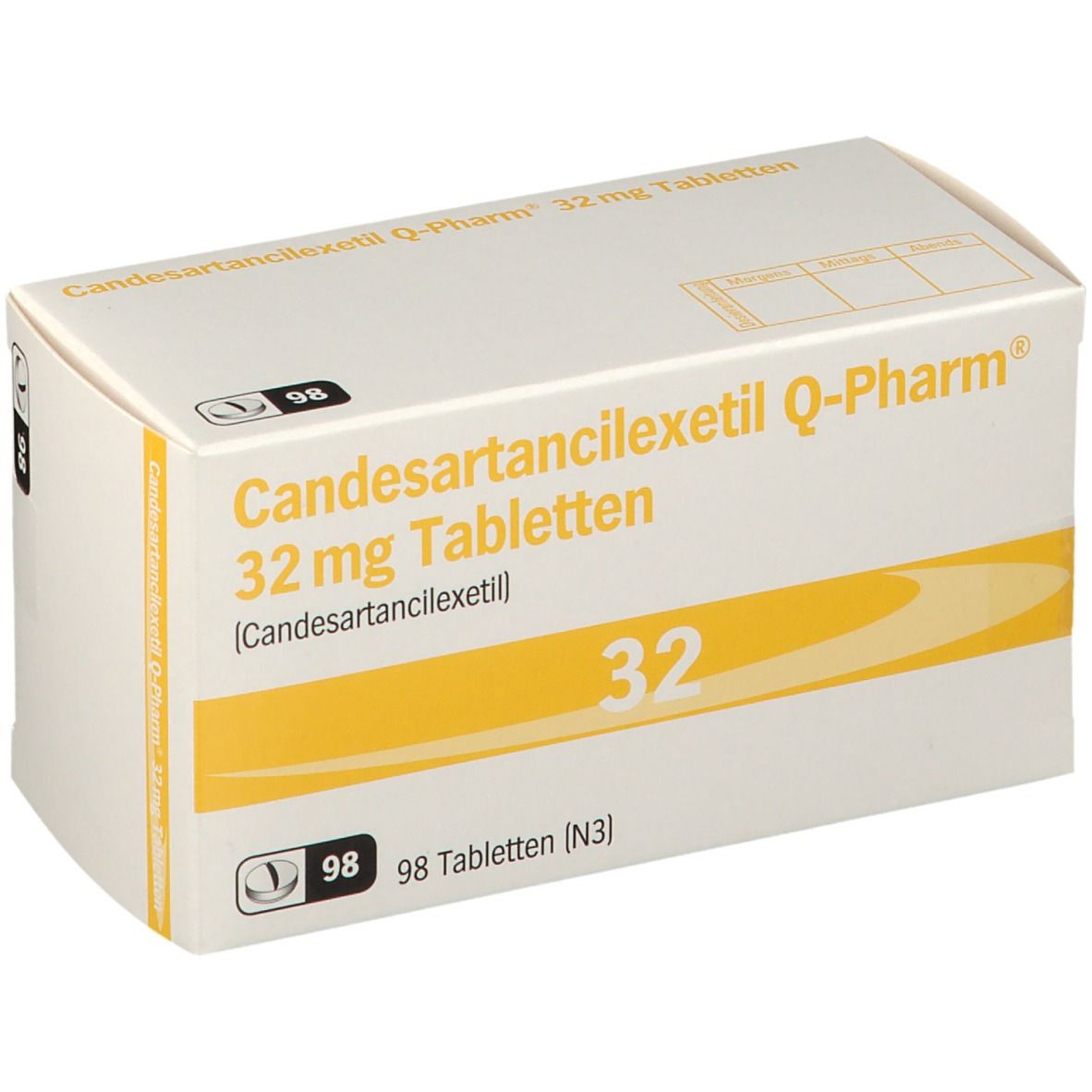Candesartancilexetil Q-Pharm 32 mg