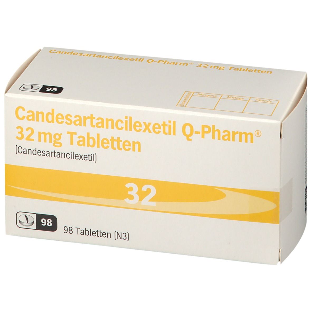 Candesartancilexetil Q-Pharm 32 mg