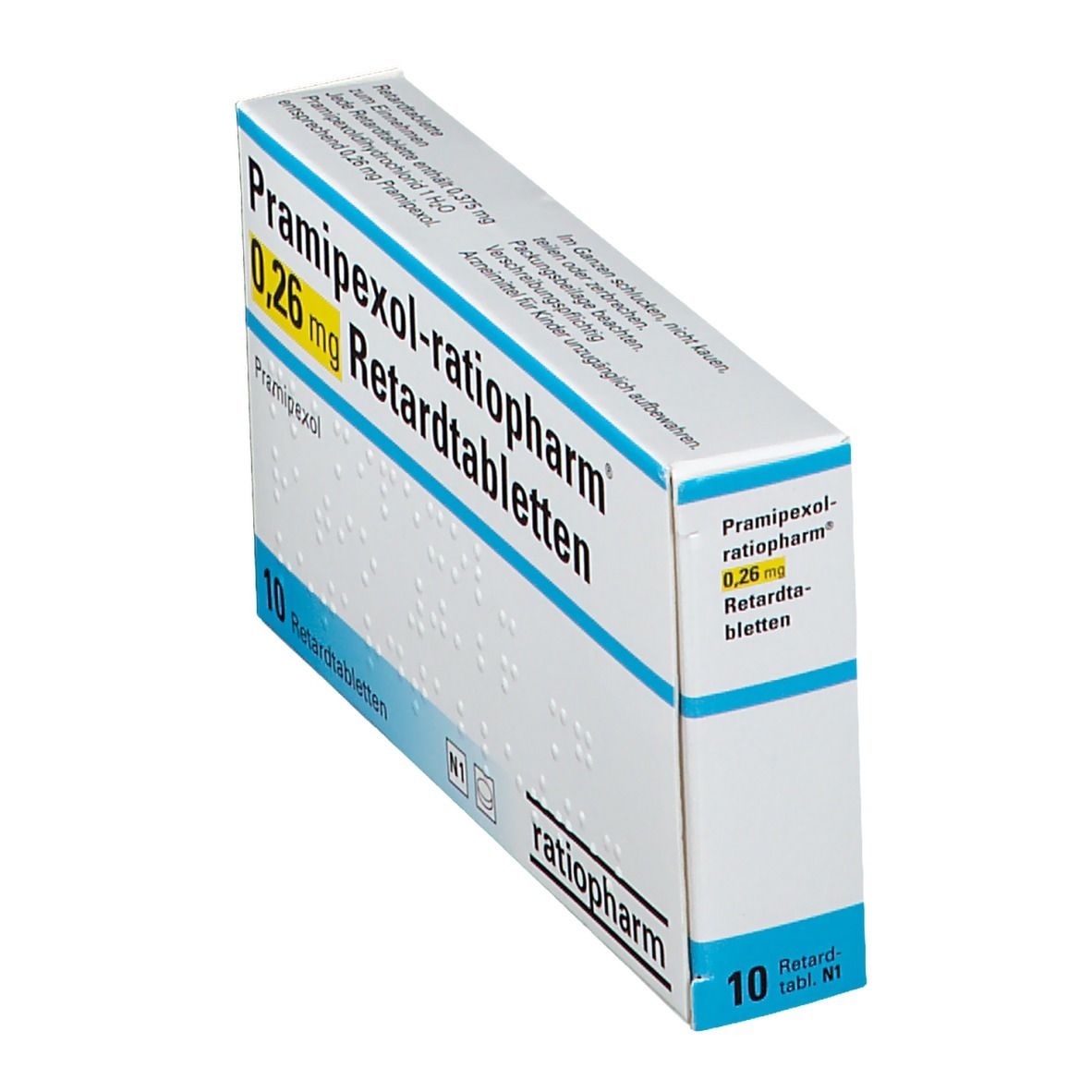 Pramipexol-ratiopharm® 0,26 mg