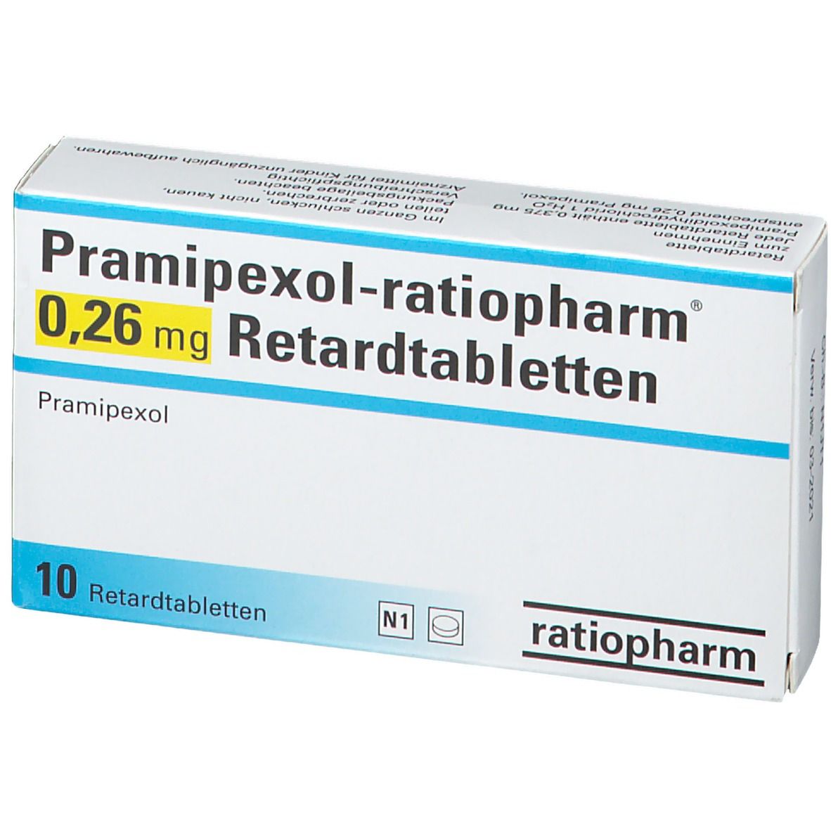 Pramipexol-ratiopharm® 0,26 mg