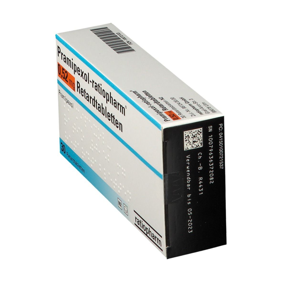 Pramipexol-ratiopharm® 0,52 mg