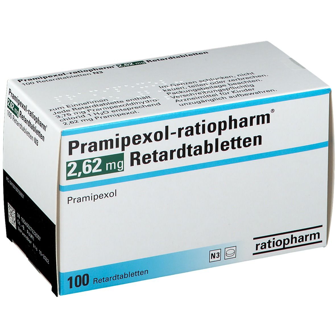 Pramipexol-ratiopharm® 2,62 mg