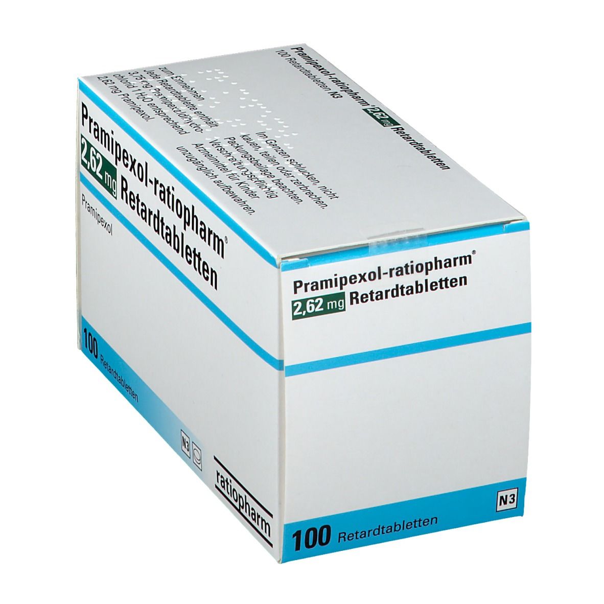 Pramipexol-ratiopharm® 2,62 mg