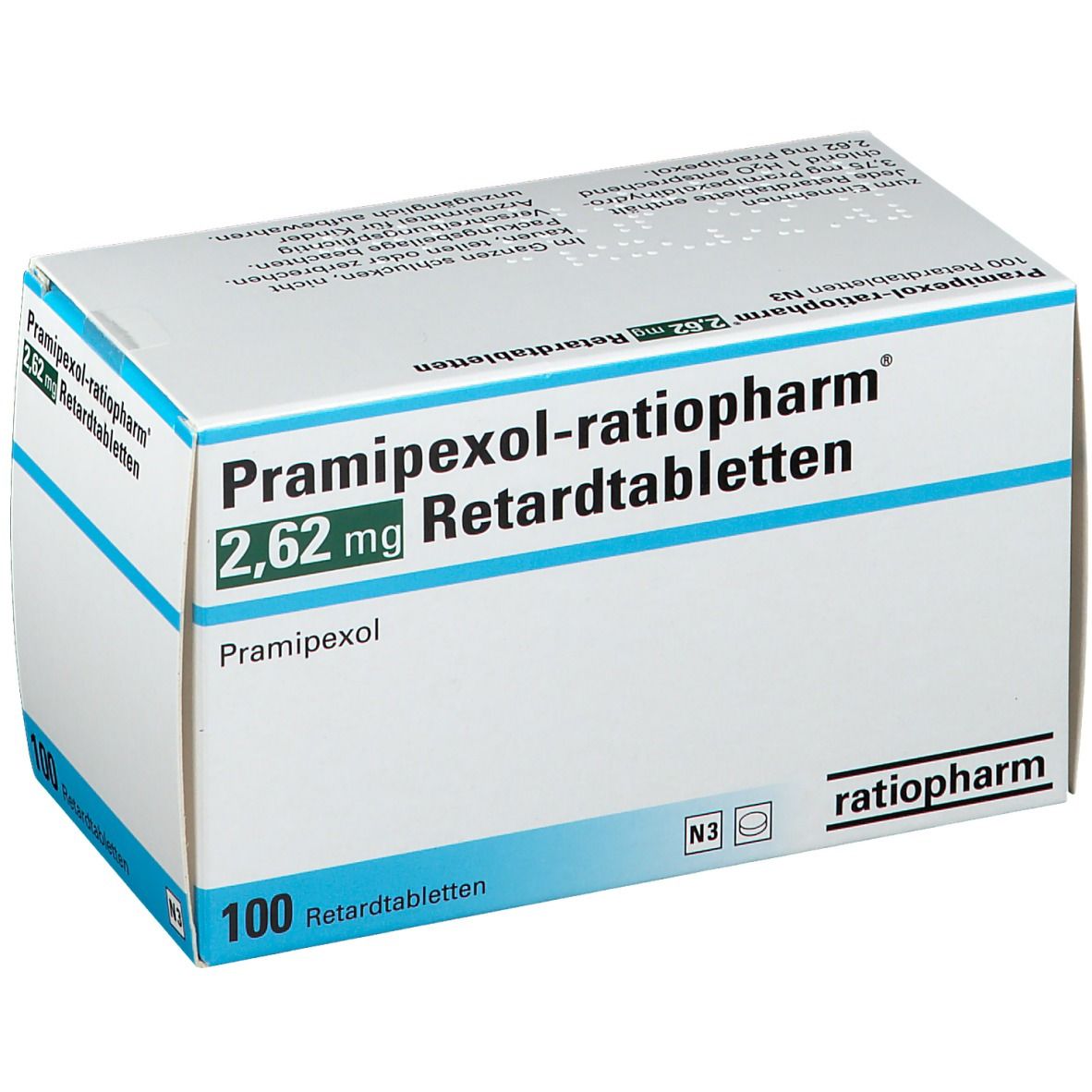 Pramipexol-ratiopharm® 2,62 mg