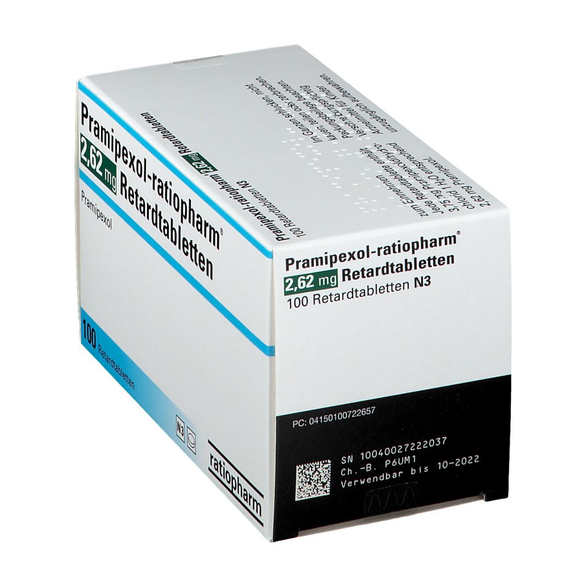 Pramipexol-ratiopharm® 2,62 mg