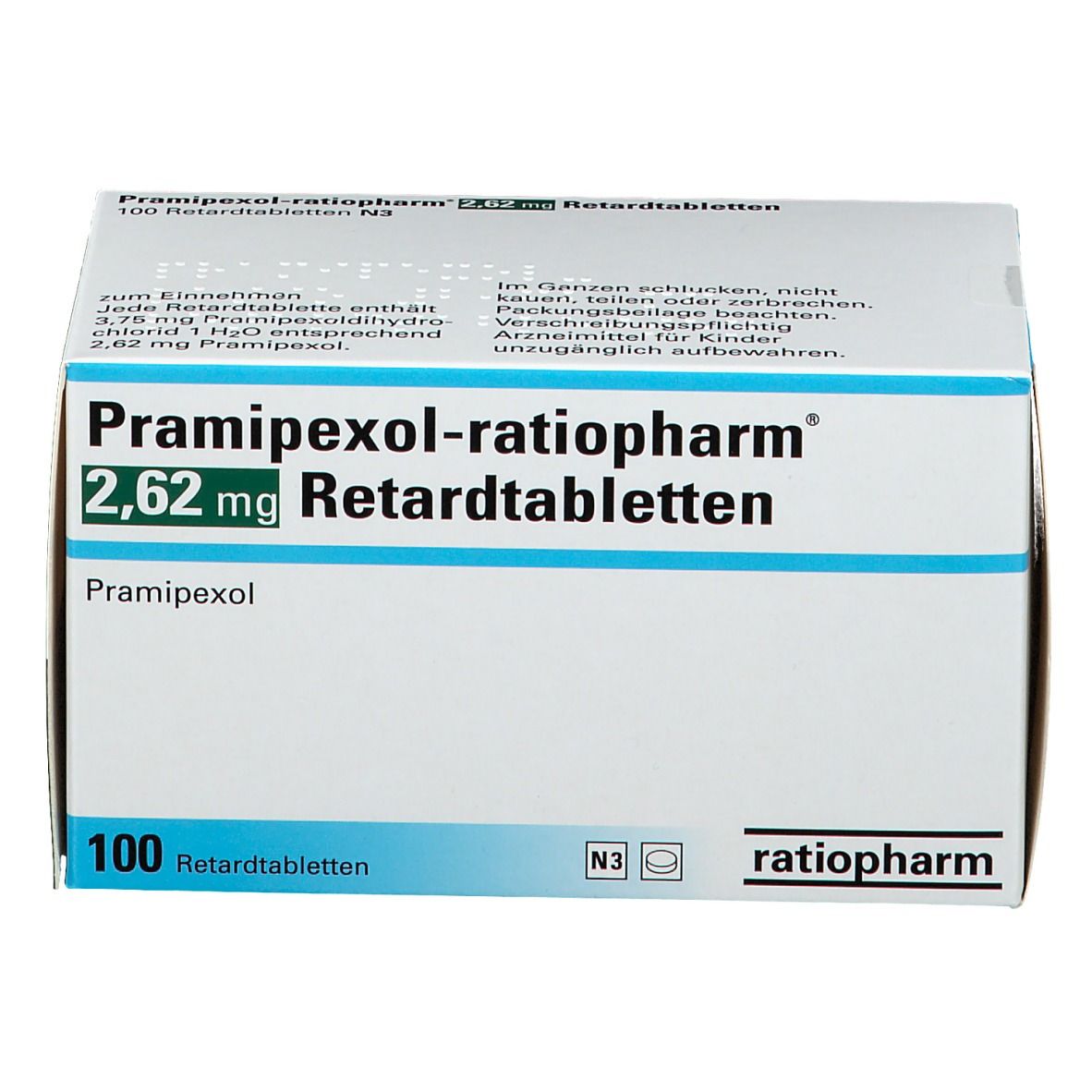 Pramipexol-ratiopharm® 2,62 mg